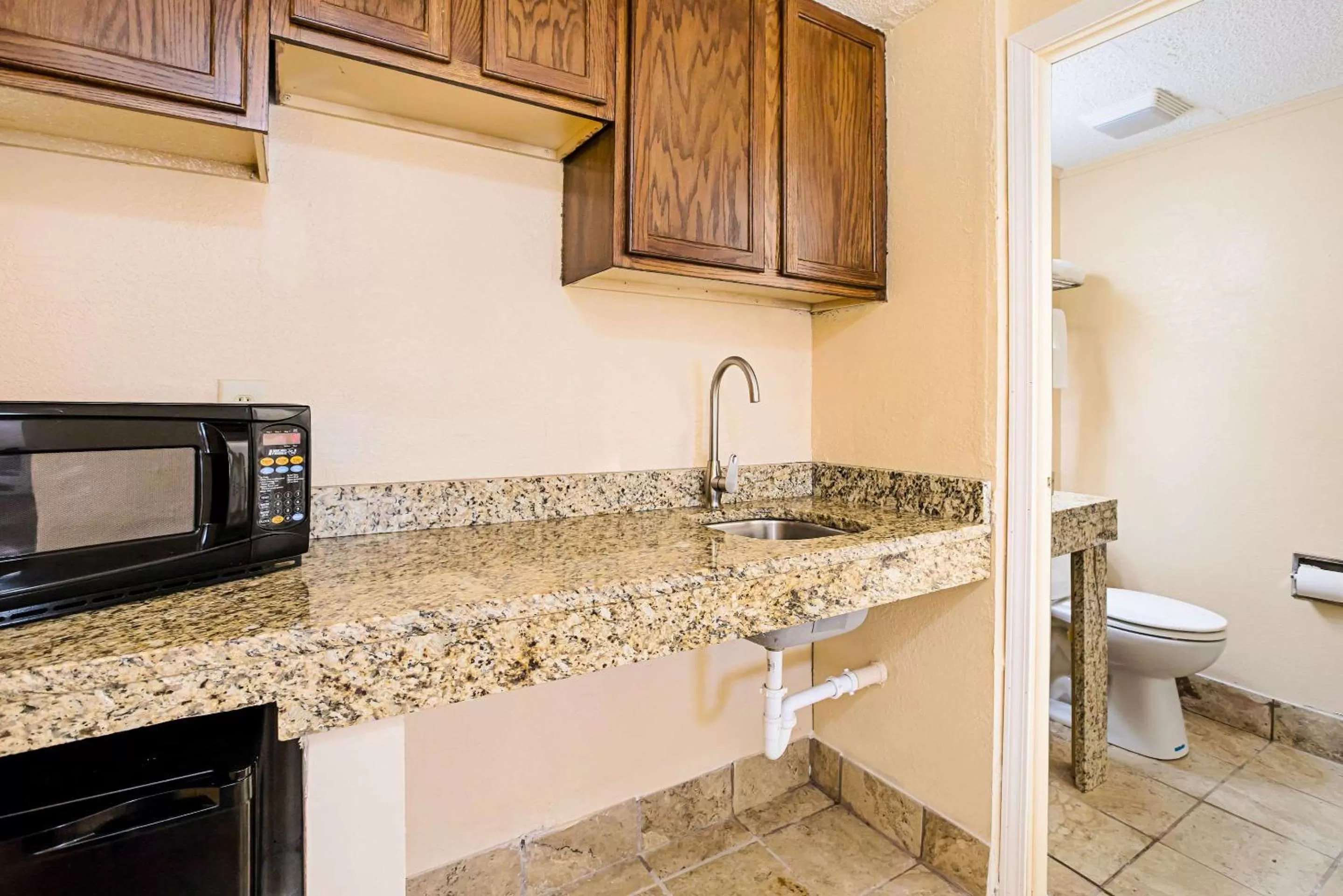 Bathroom in Rodeway Inn Metro Airport