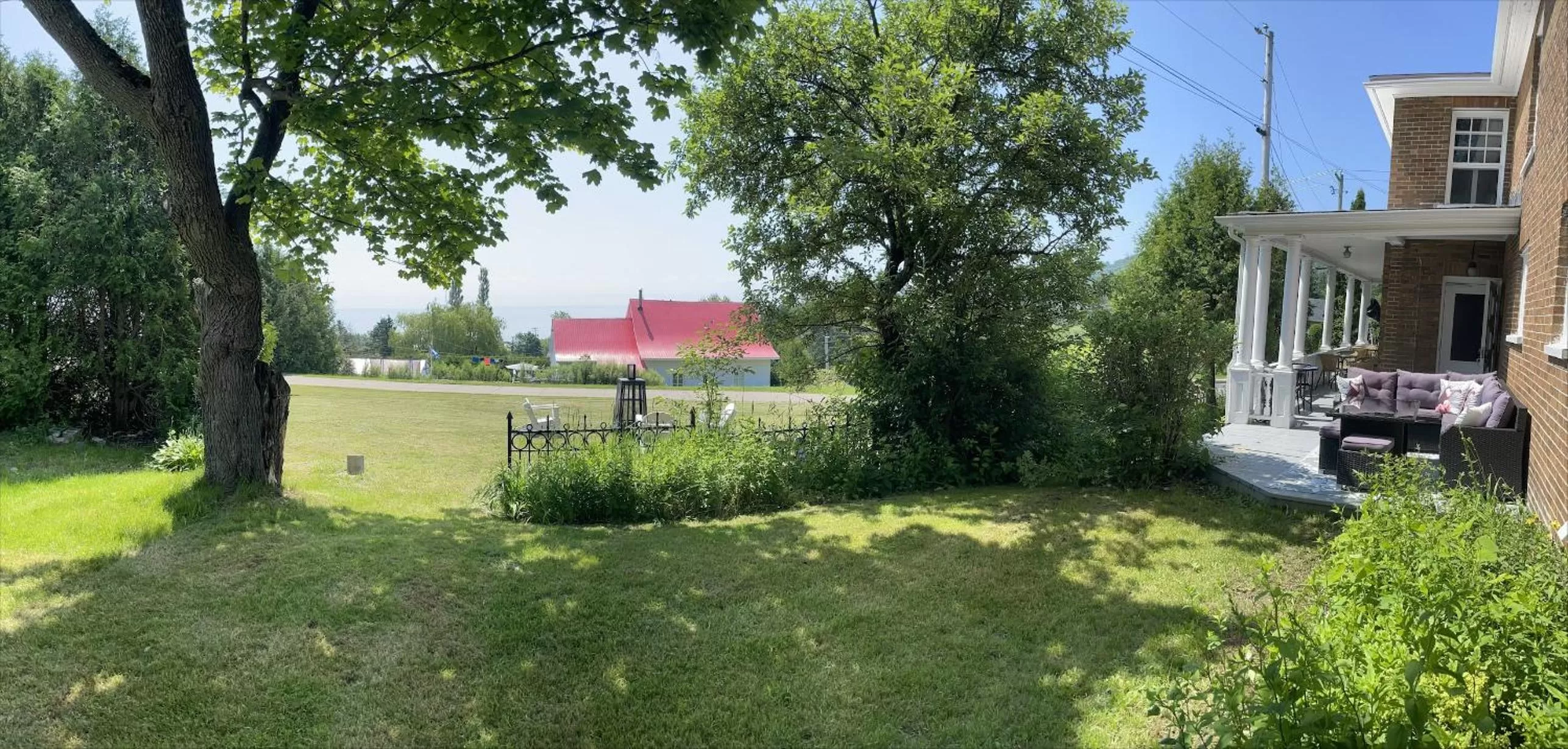 Garden in Hôtel Le Rustique