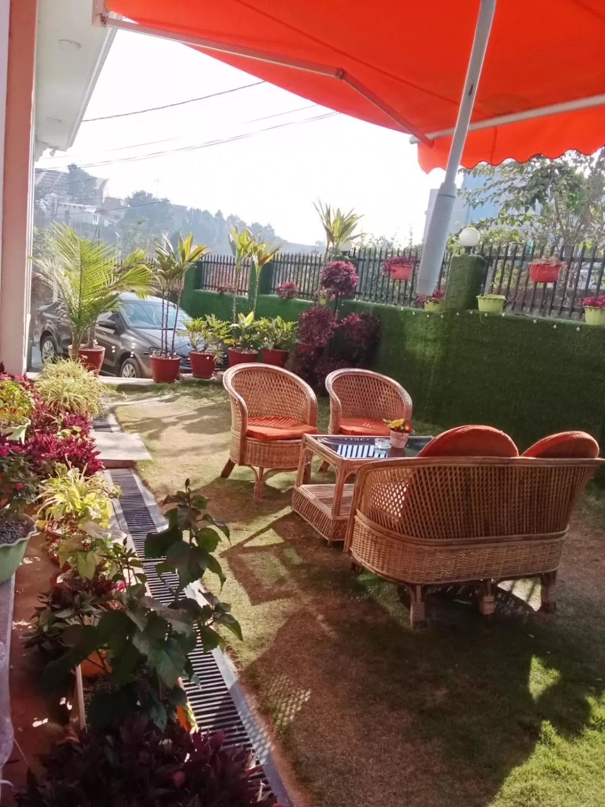 Garden view in Hotel Krishna Kathmandu