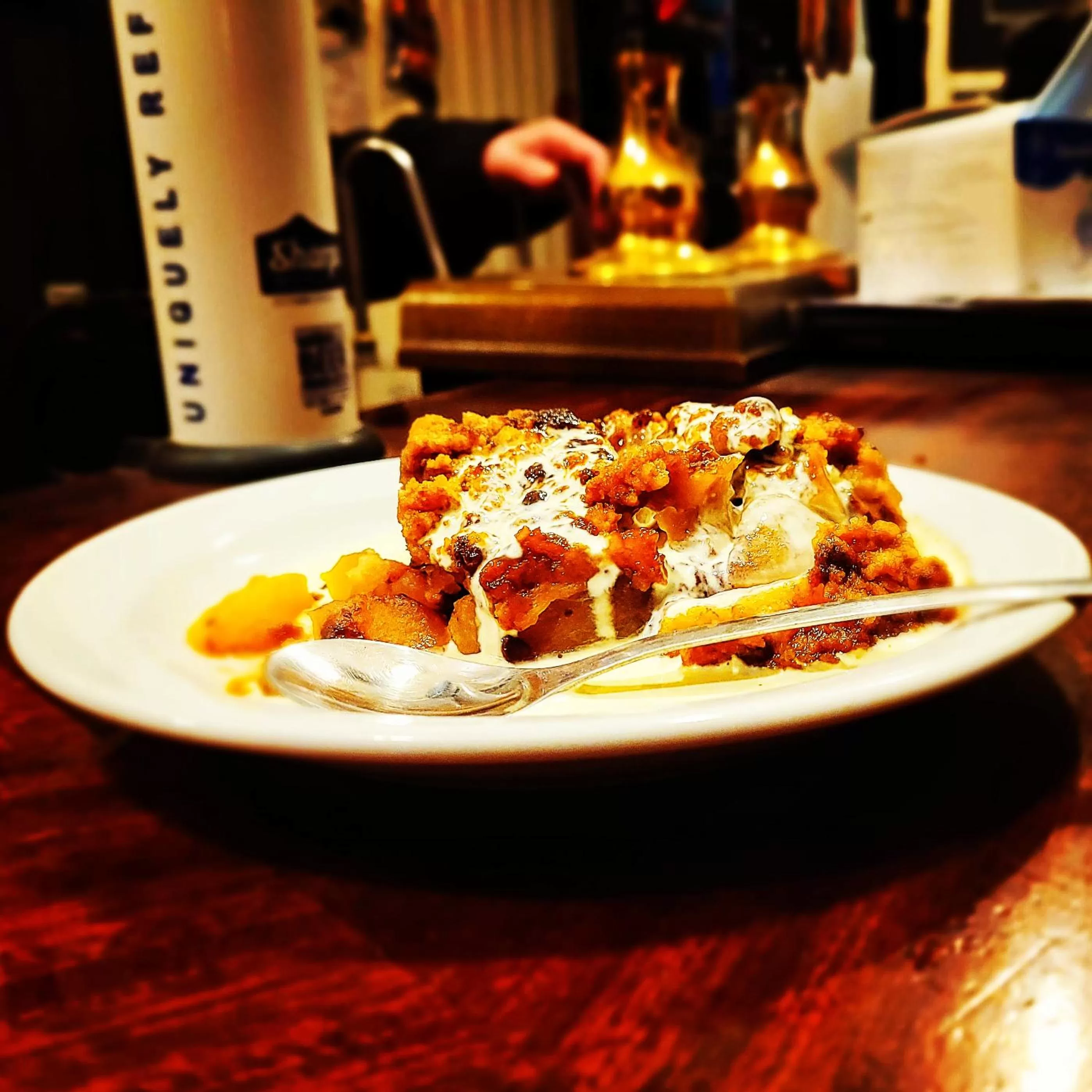 Food and drinks in Jacobs Ladder Inn