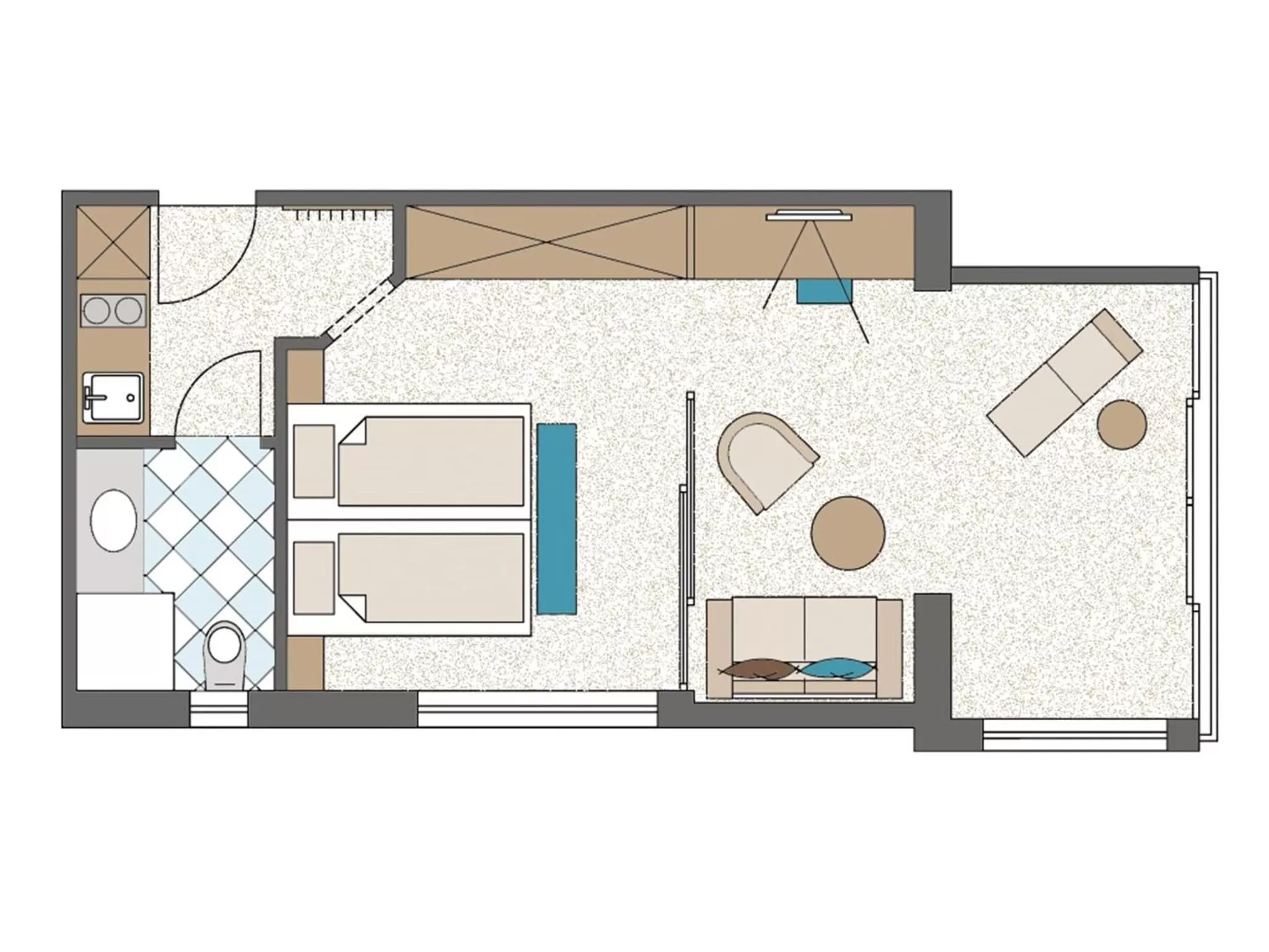 Photo of the whole room in Sendlhofer's