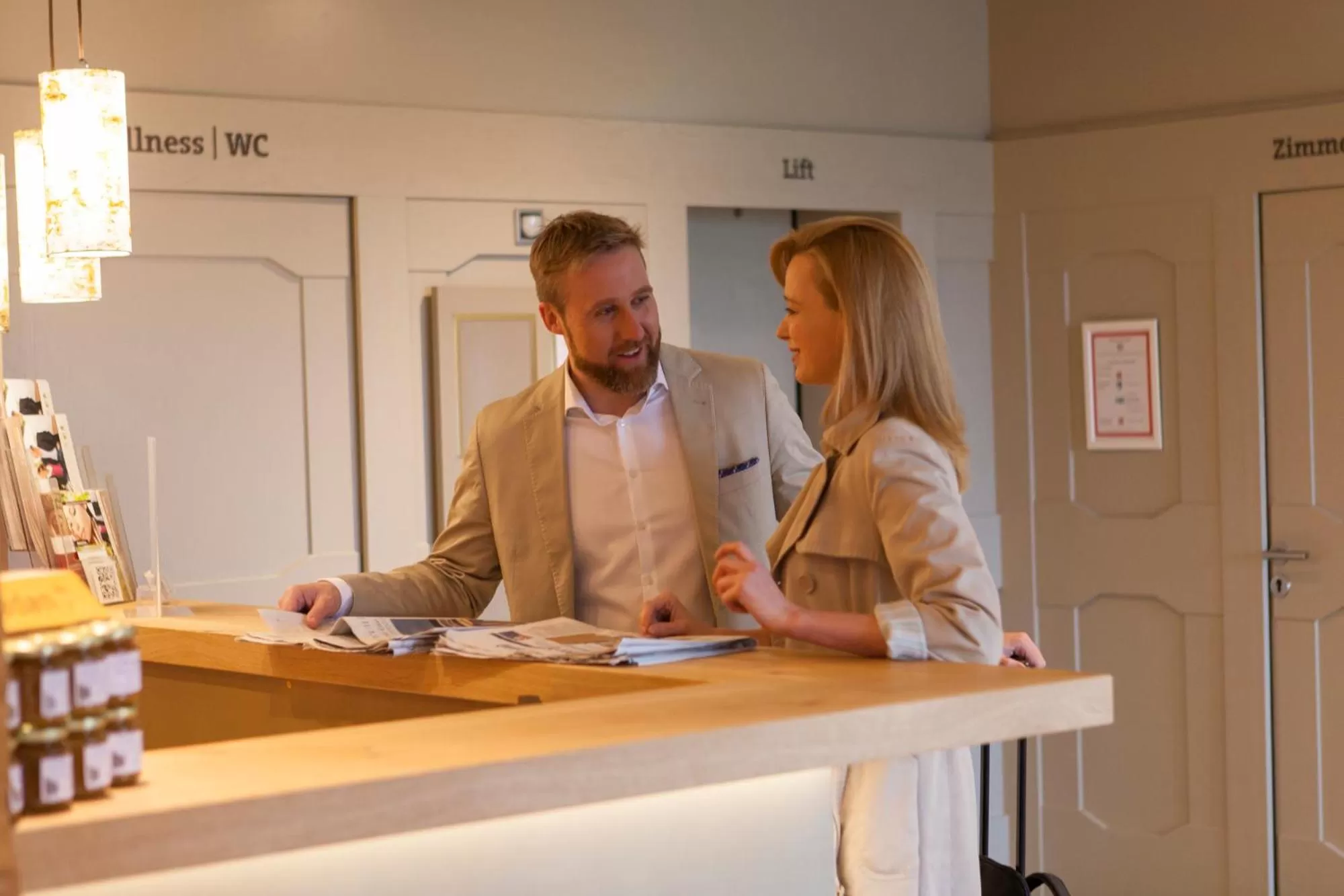 Lobby or reception in Hotel Panorama