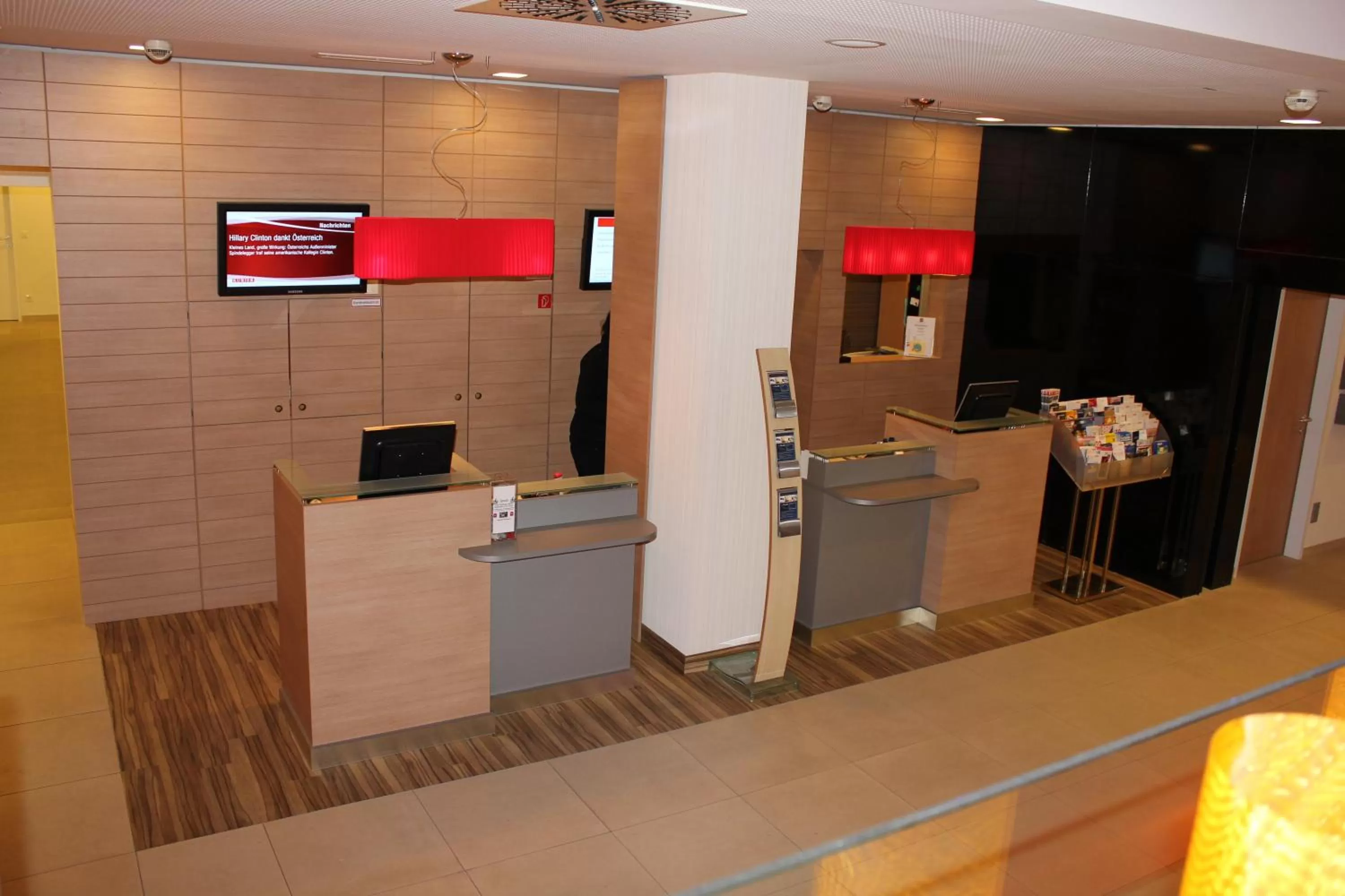 Lobby or reception in Ibis Wien Messe