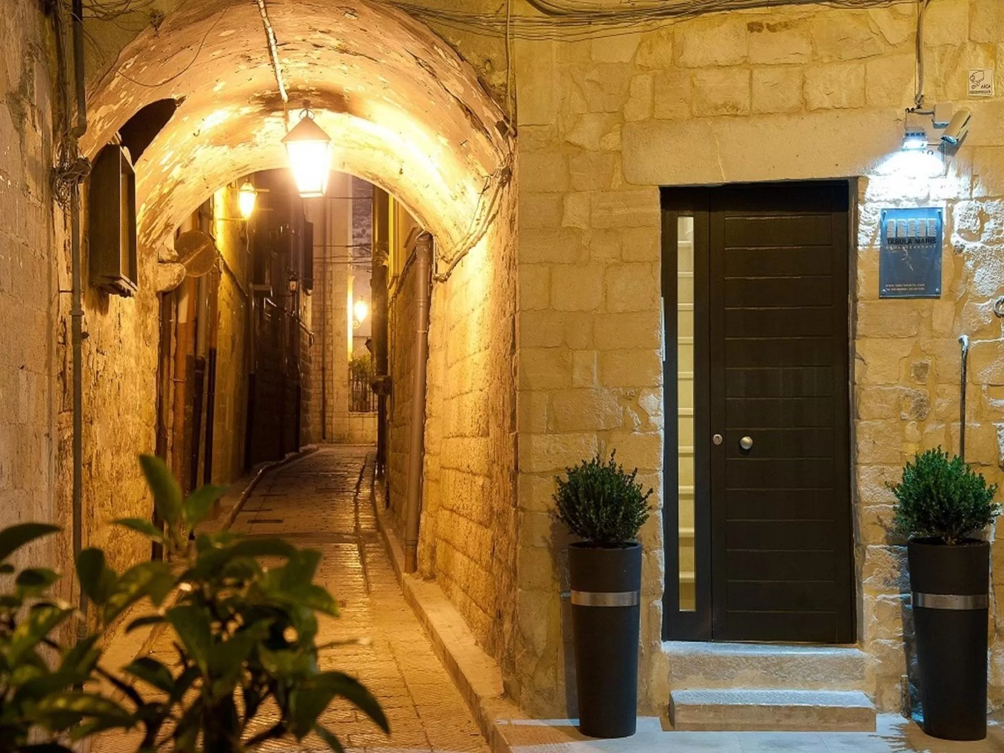 Facade/entrance in Tabula Maris B&B