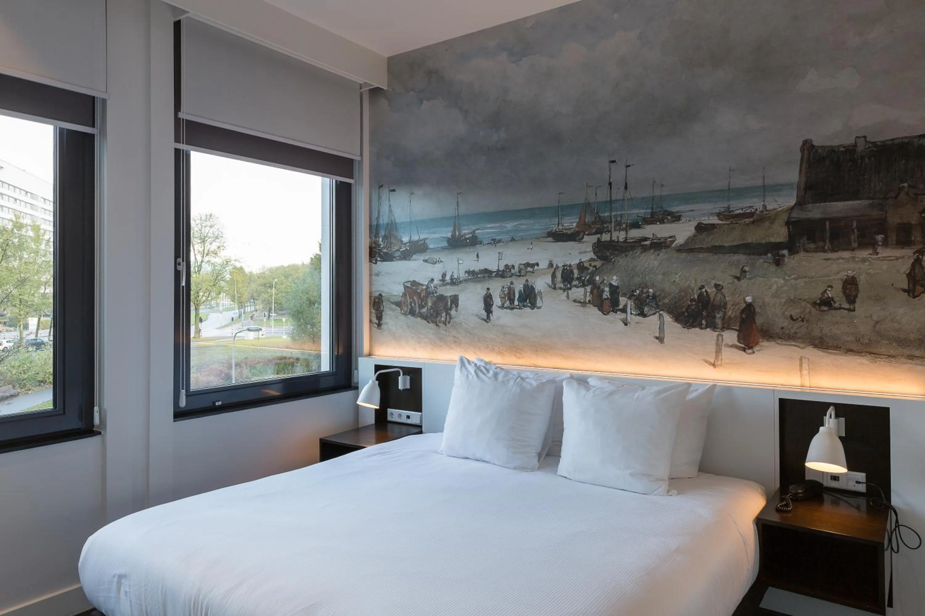 Bed in B-aparthotel Kennedy