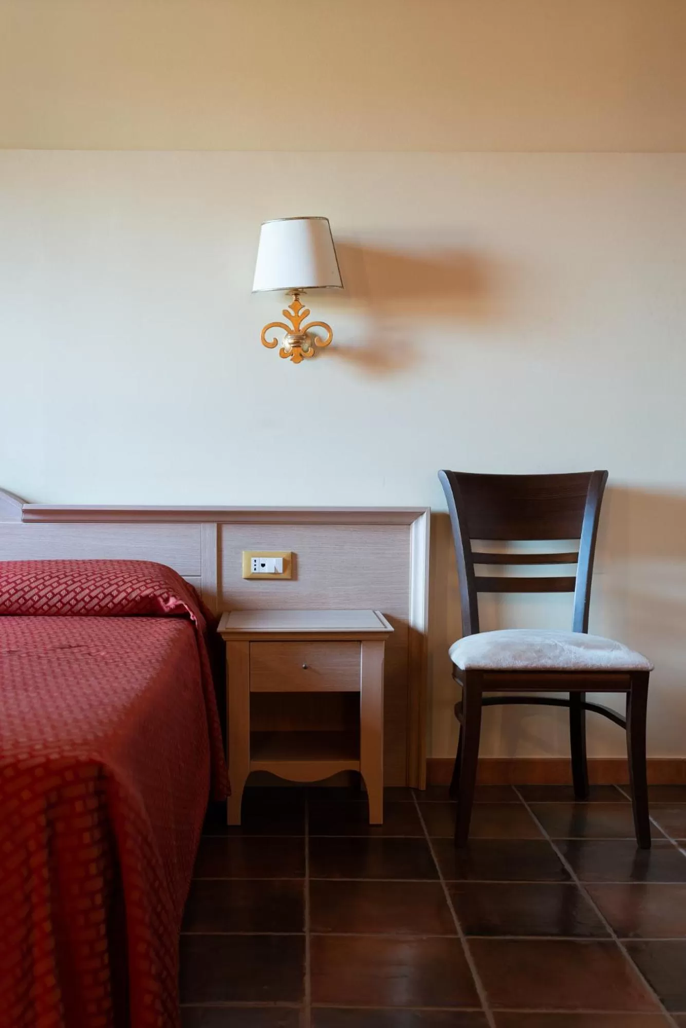 Bed in Hotel Don Giovanni