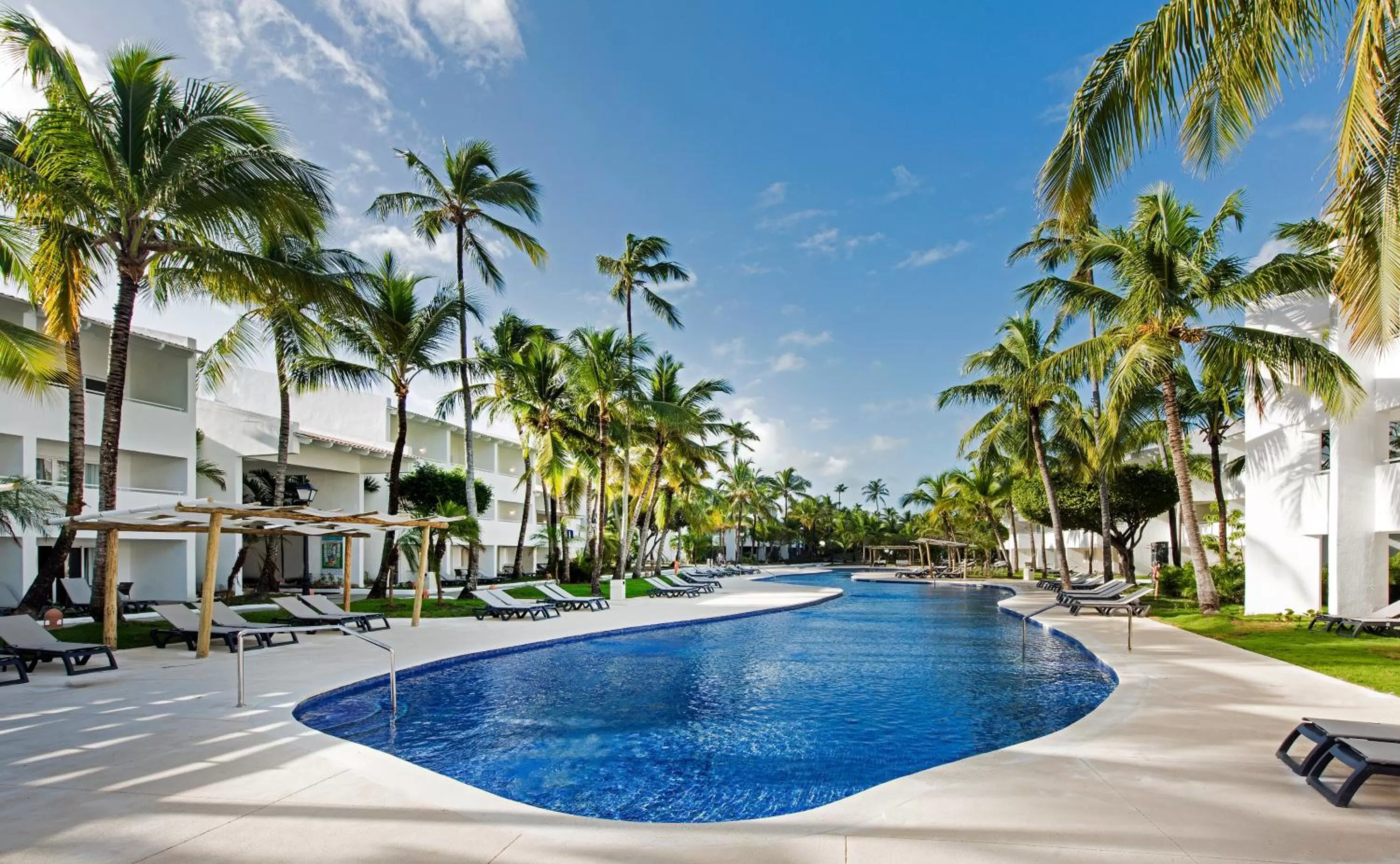 Pool view in Occidental Punta Cana - All Inclusive