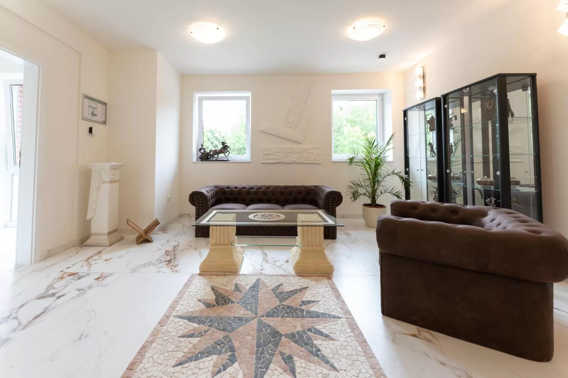 Seating area in Hotel & Restaurant Sparta