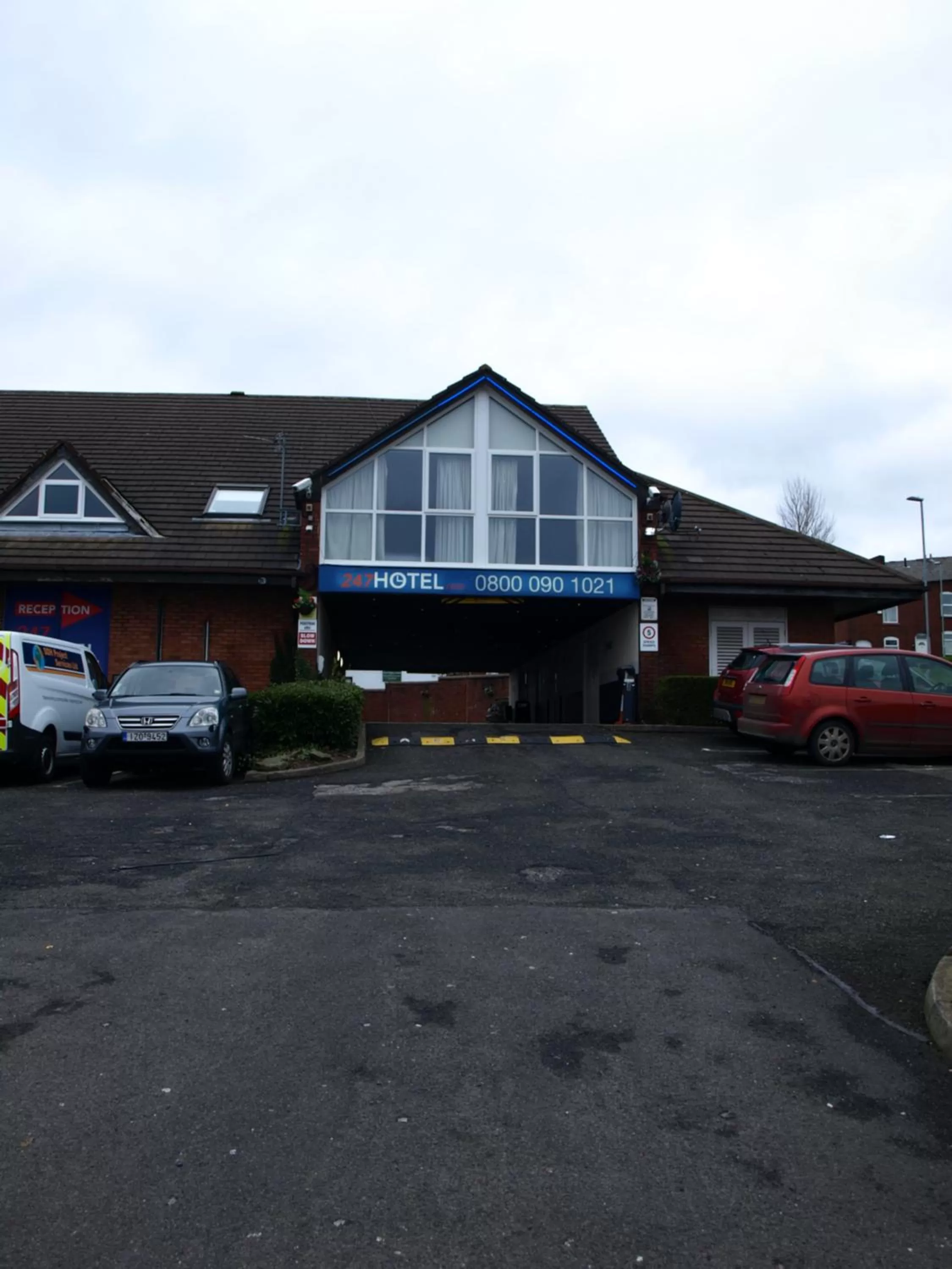 Facade/entrance in 247Hotel