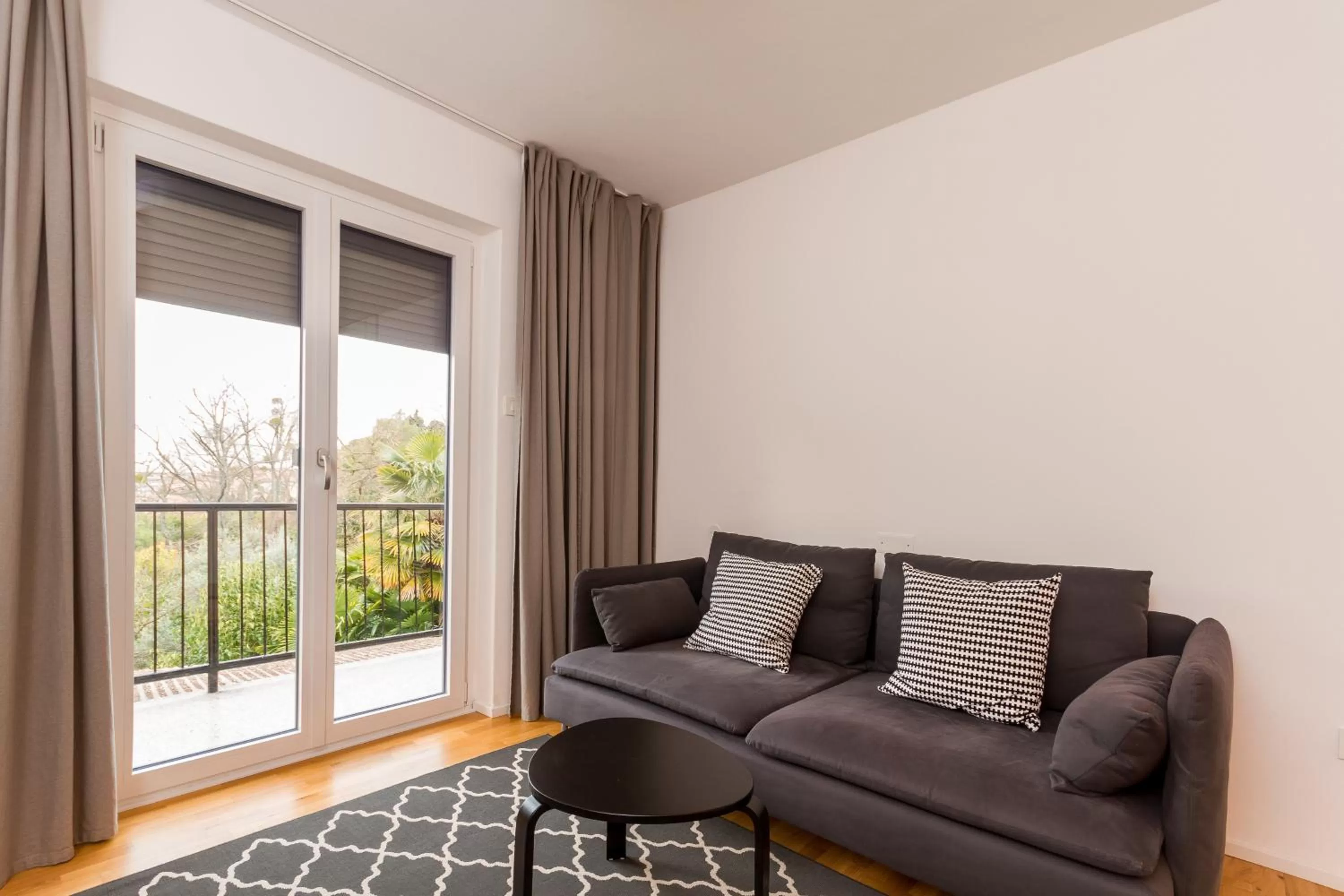 Seating area in Forgotten Garden Apartments Portoroz