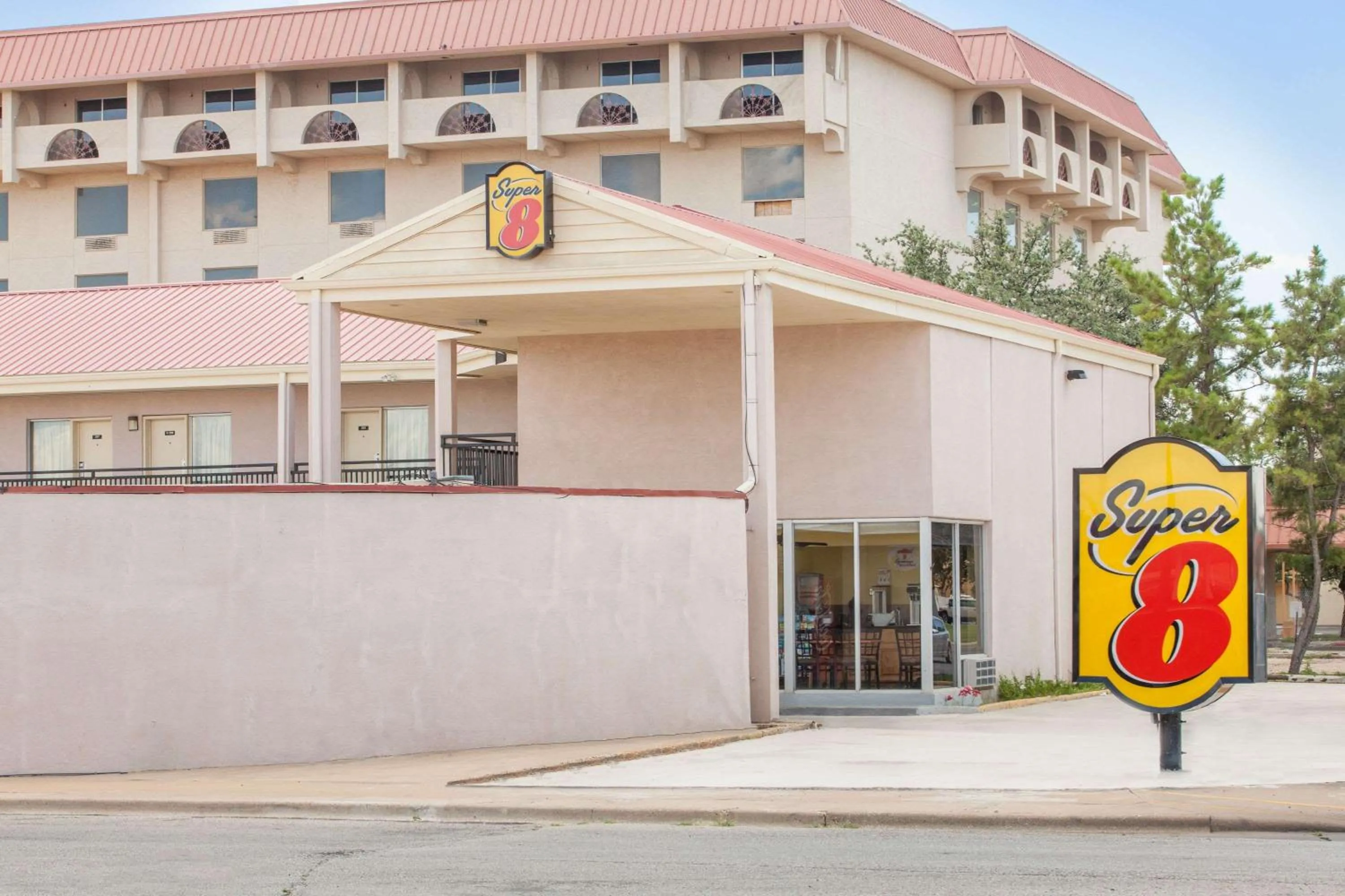 Property building in Super 8 by Wyndham Lubbock Civic Center North