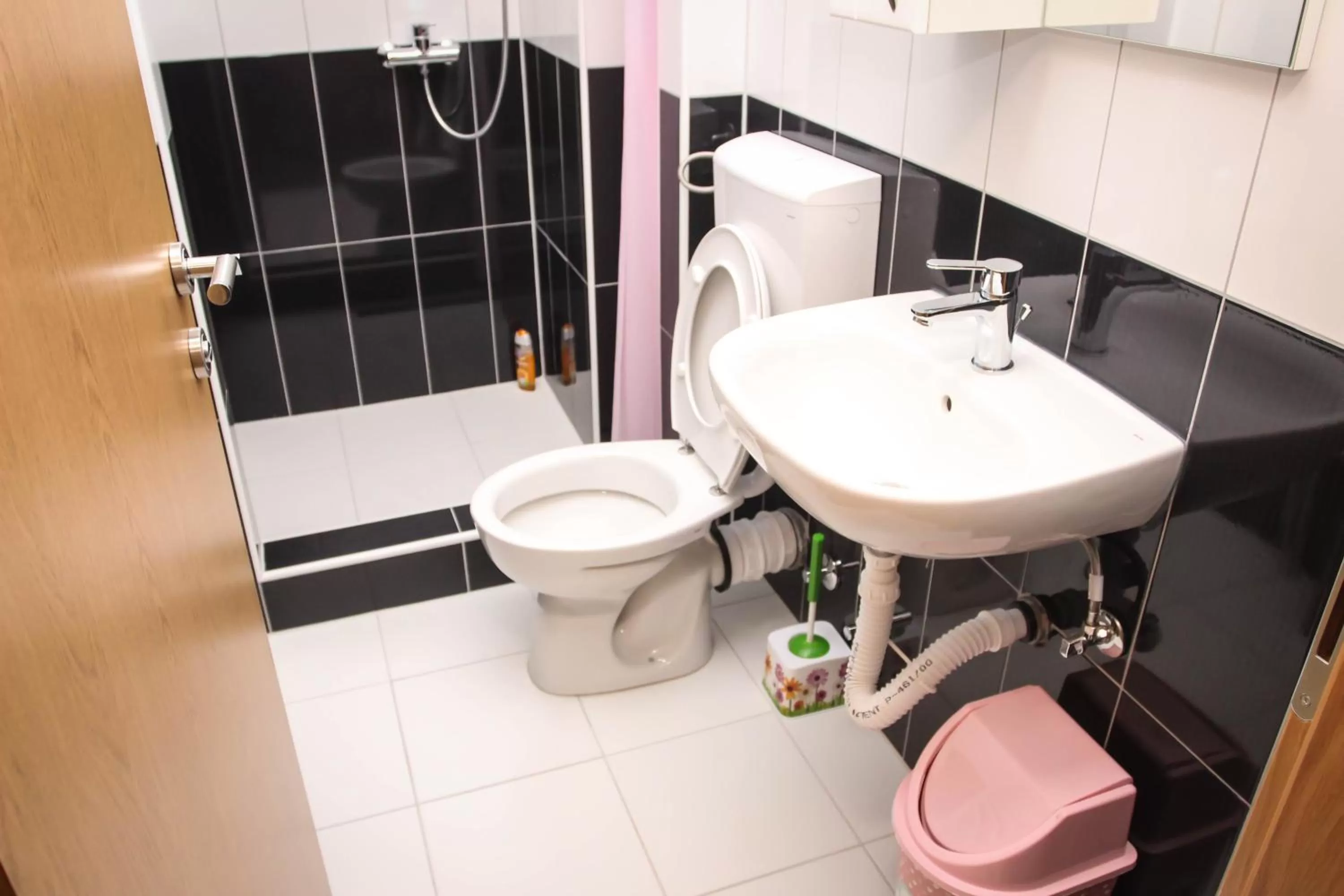 Toilet, Bathroom in Motel Medium