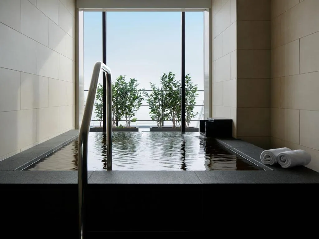 Bathroom in Kobe Minato Onsen Ren