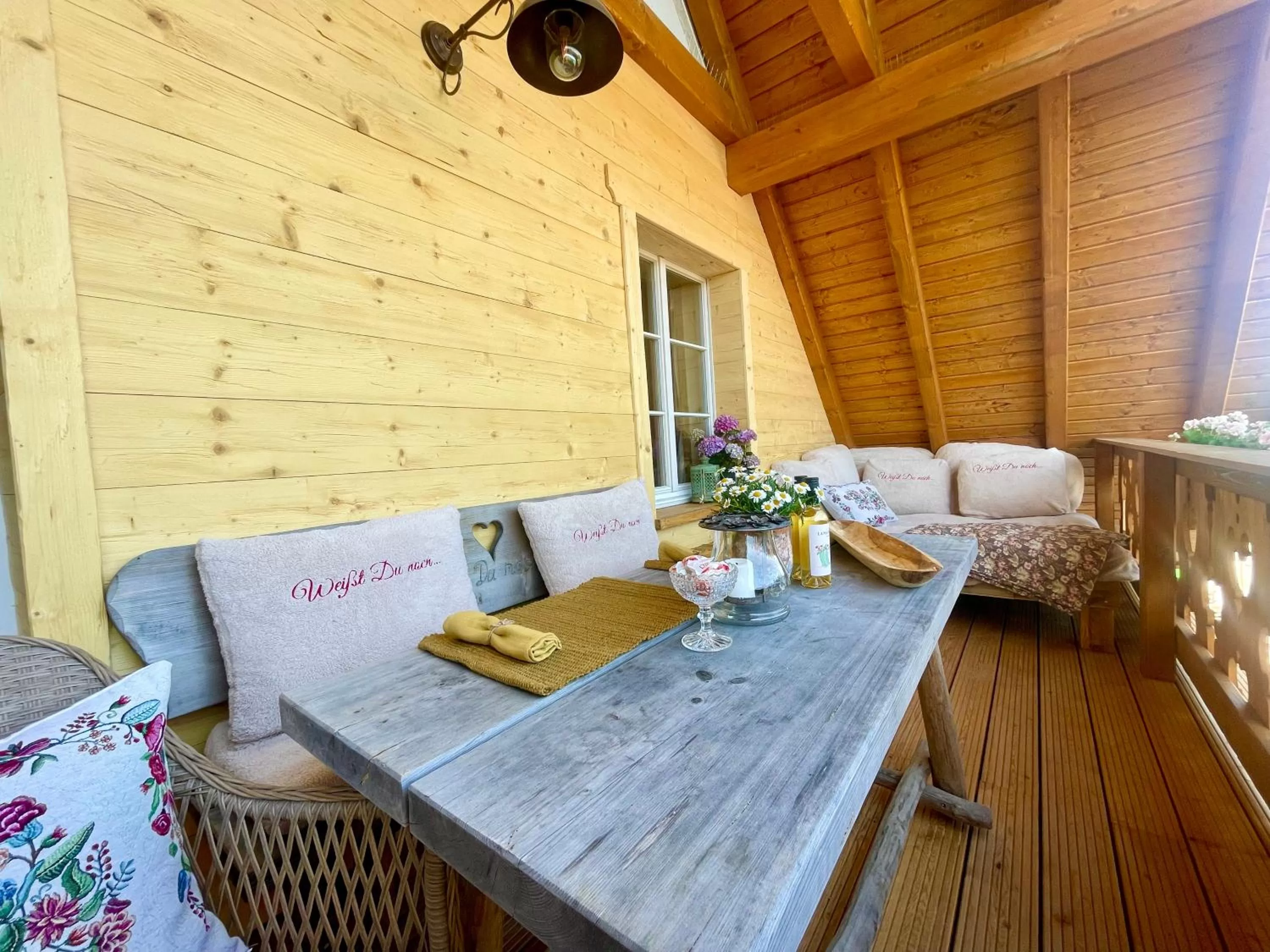 Balcony/Terrace in Weißt Du noch - Gästehäuser & Suiten