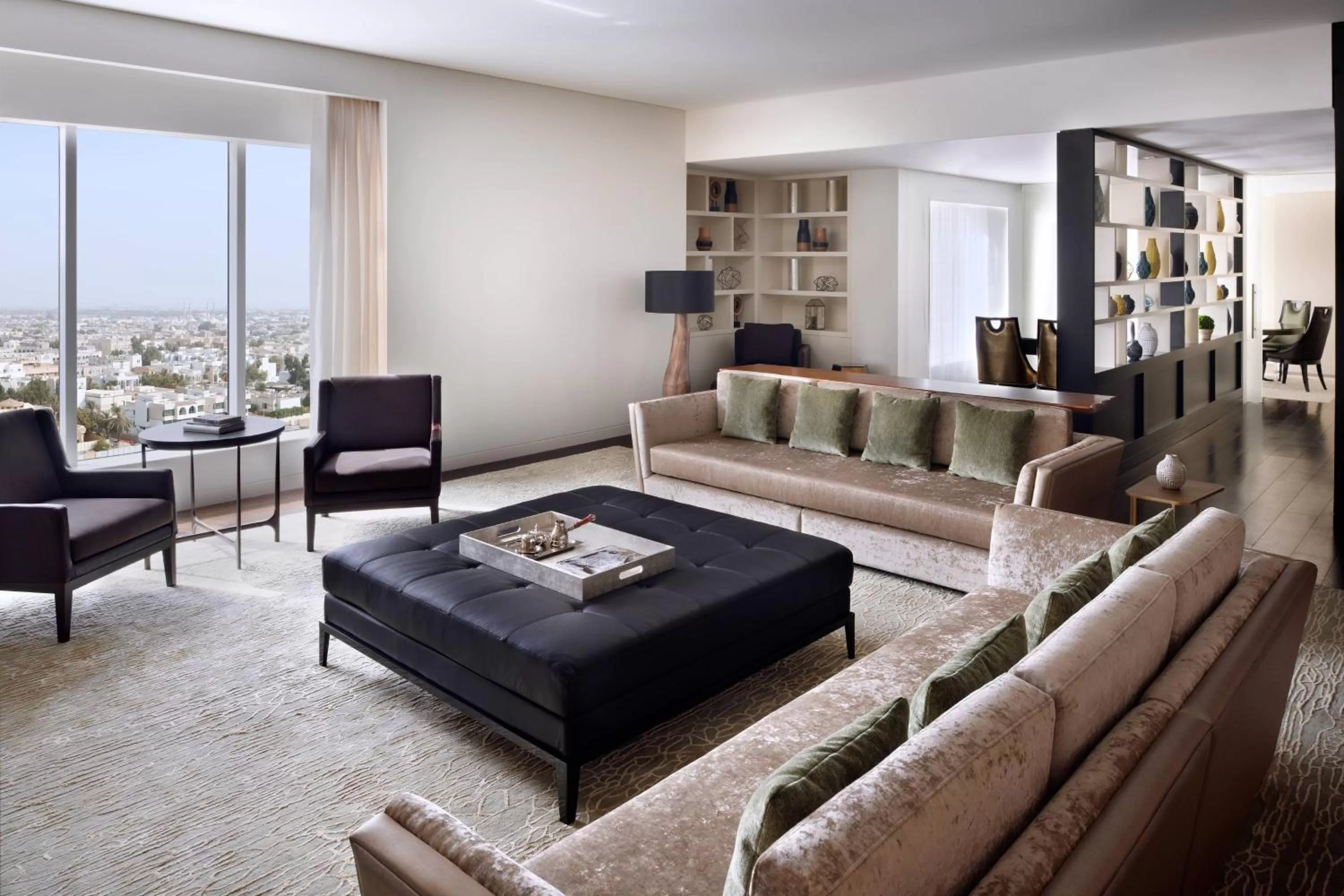 Living room in Marriott Hotel Downtown Abu Dhabi
