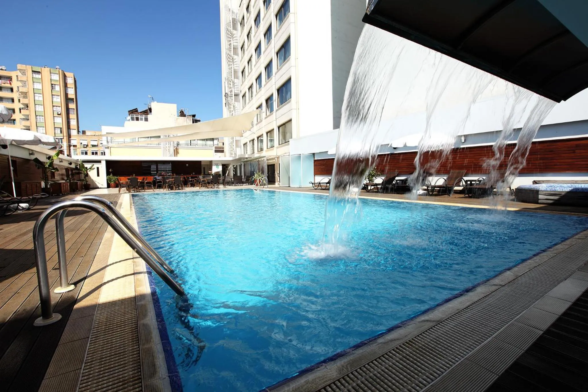 Swimming pool in Surmeli Adana Hotel