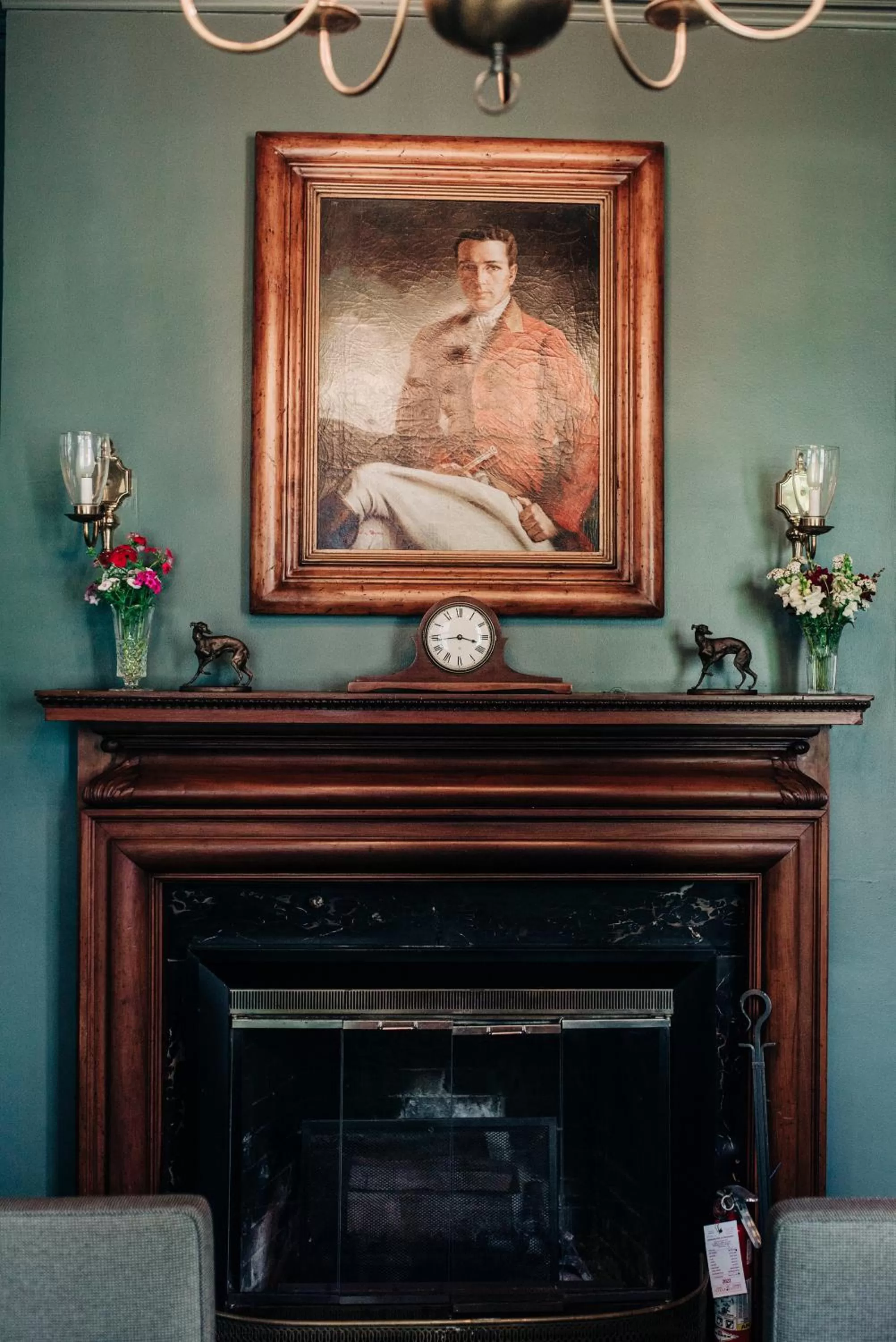 Decorative detail in Benn Conger Inn