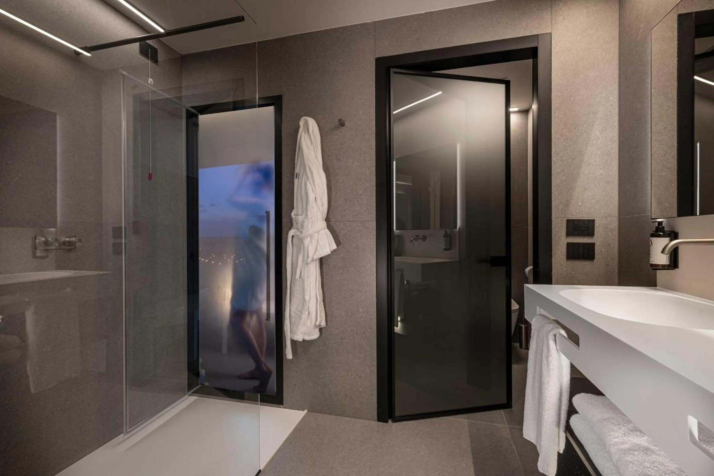 Steam room in J44 Lifestyle Hotel