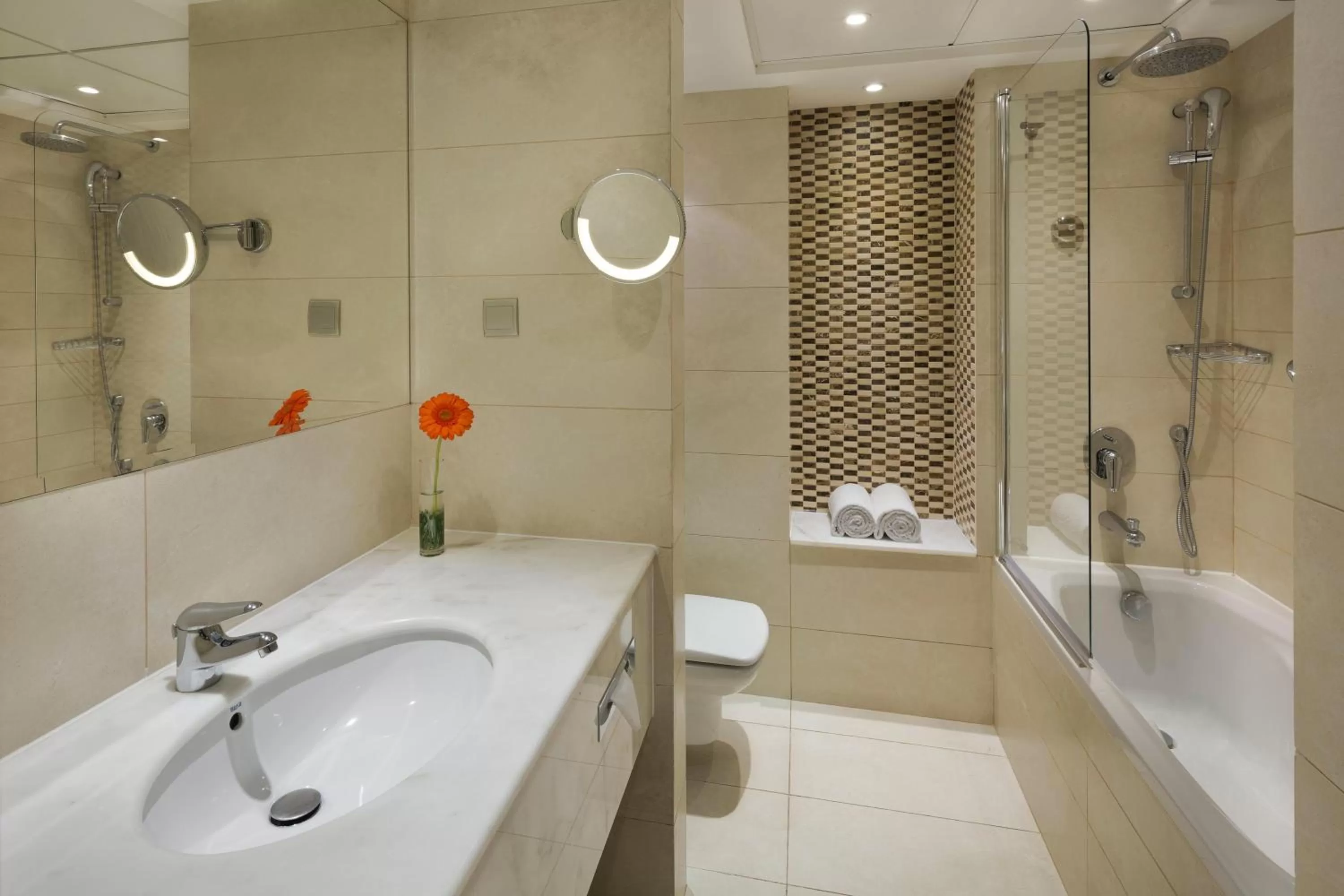 Bathroom in Crowne Plaza Jeddah by IHG