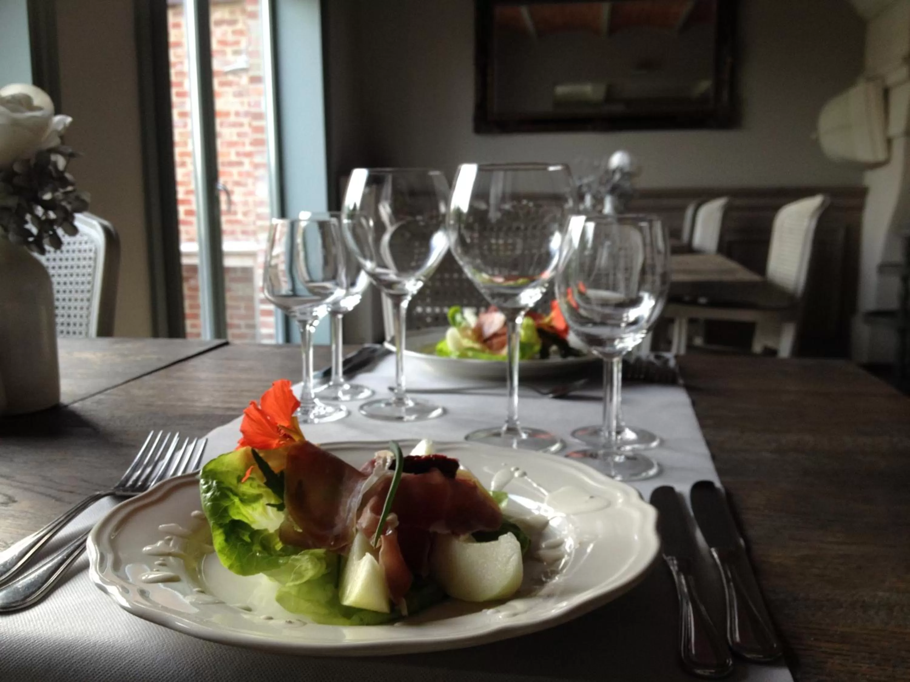 Food close-up in B&B Silentium