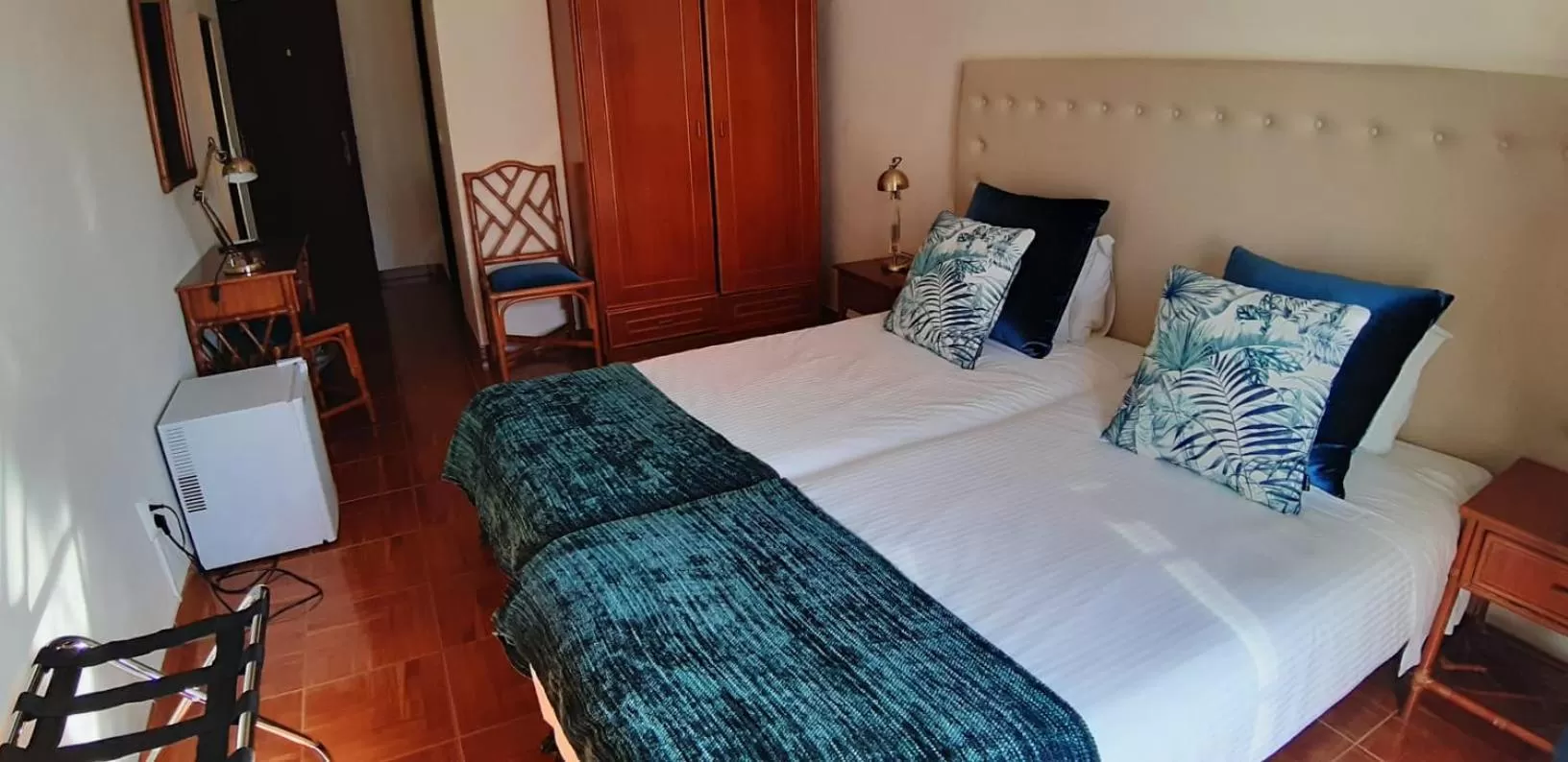 Bed in Blue Bamboo Hotel - Duna Parque Resorts & Hotels