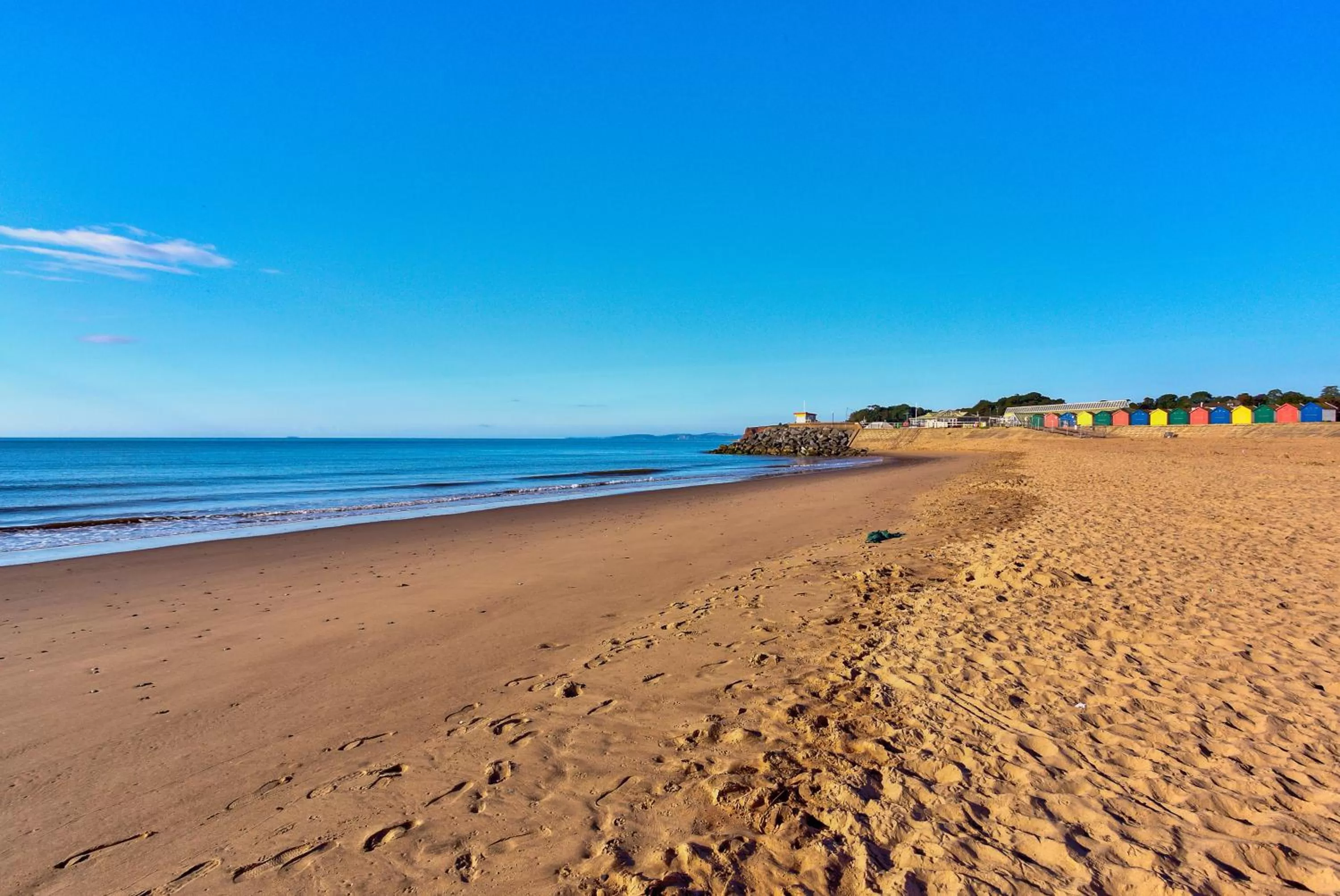 Beach in Langstone Cliff Hotel