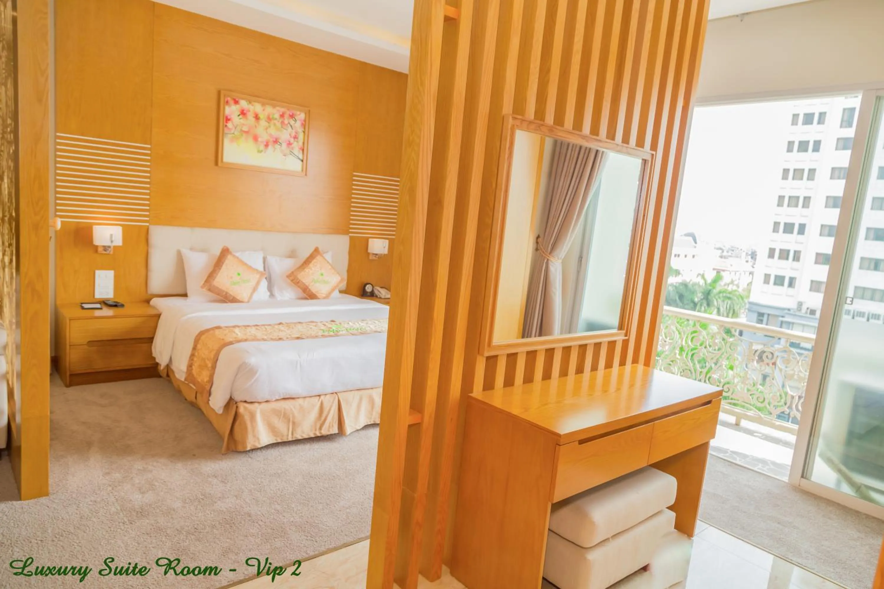 Photo of the whole room, Bed in Palm Hotel Thanh Hoa