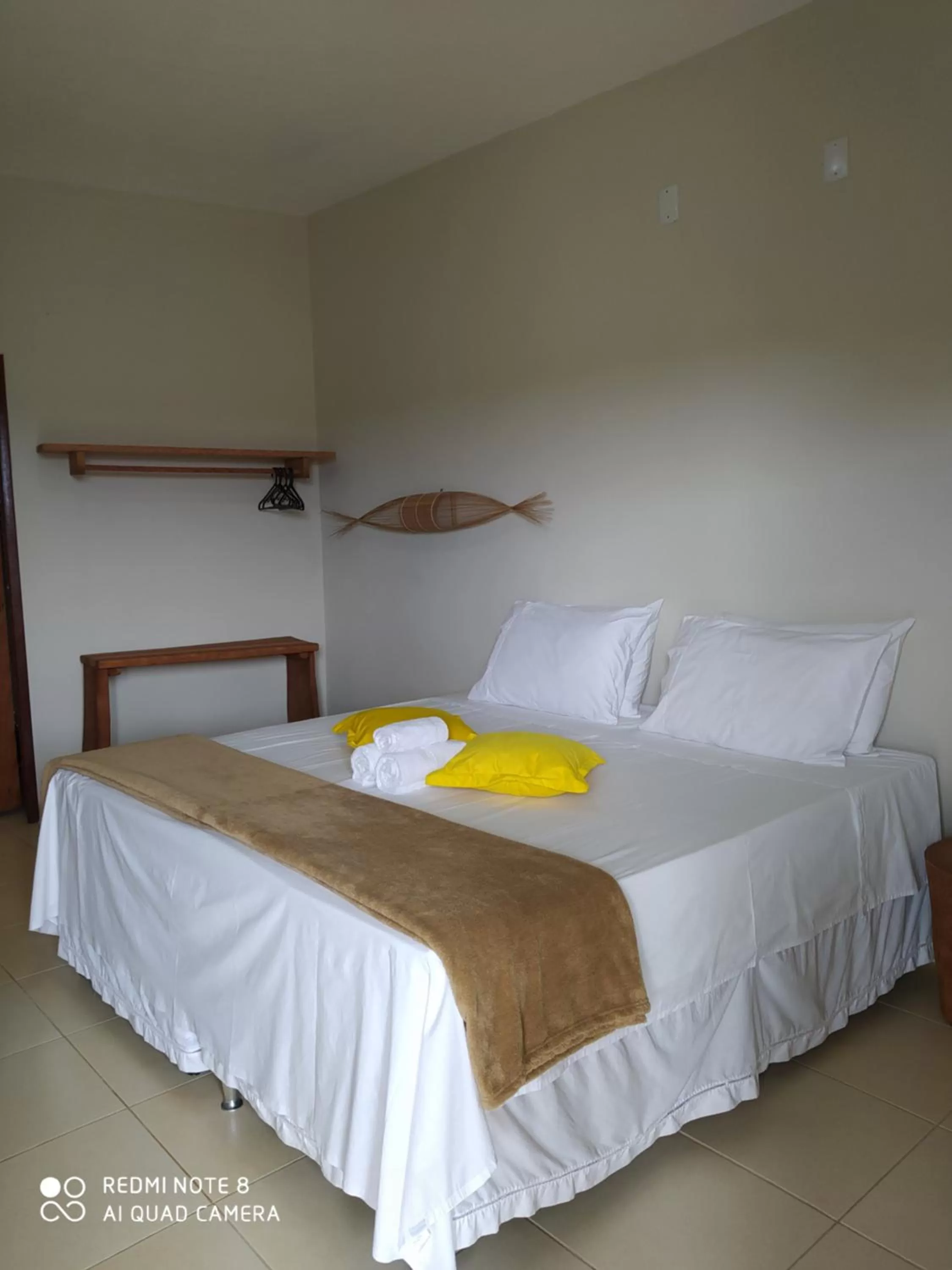 Bed in Pousada Quinta do Patacho