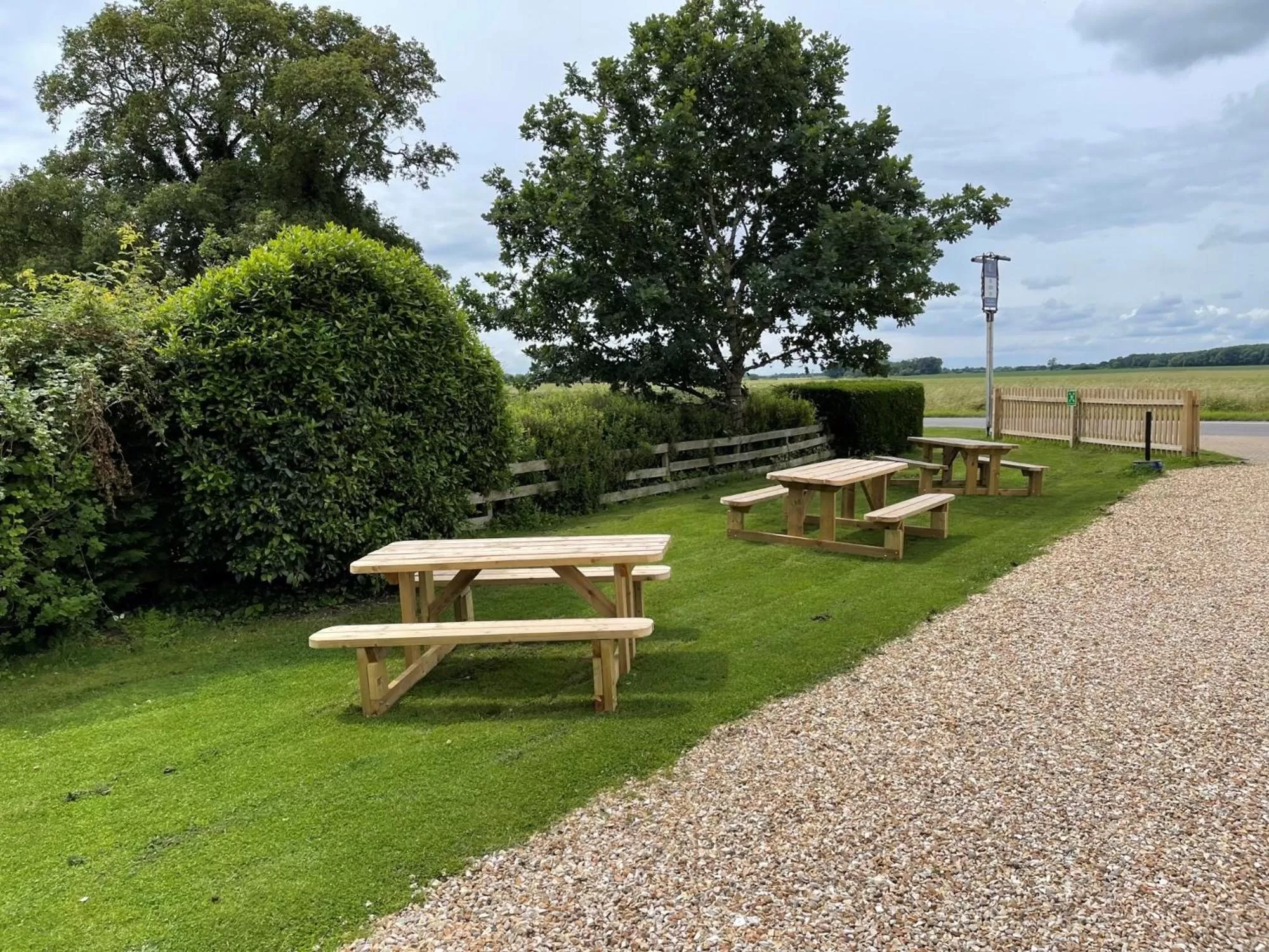 Garden in Village Limits Bed and Breakfast Rooms