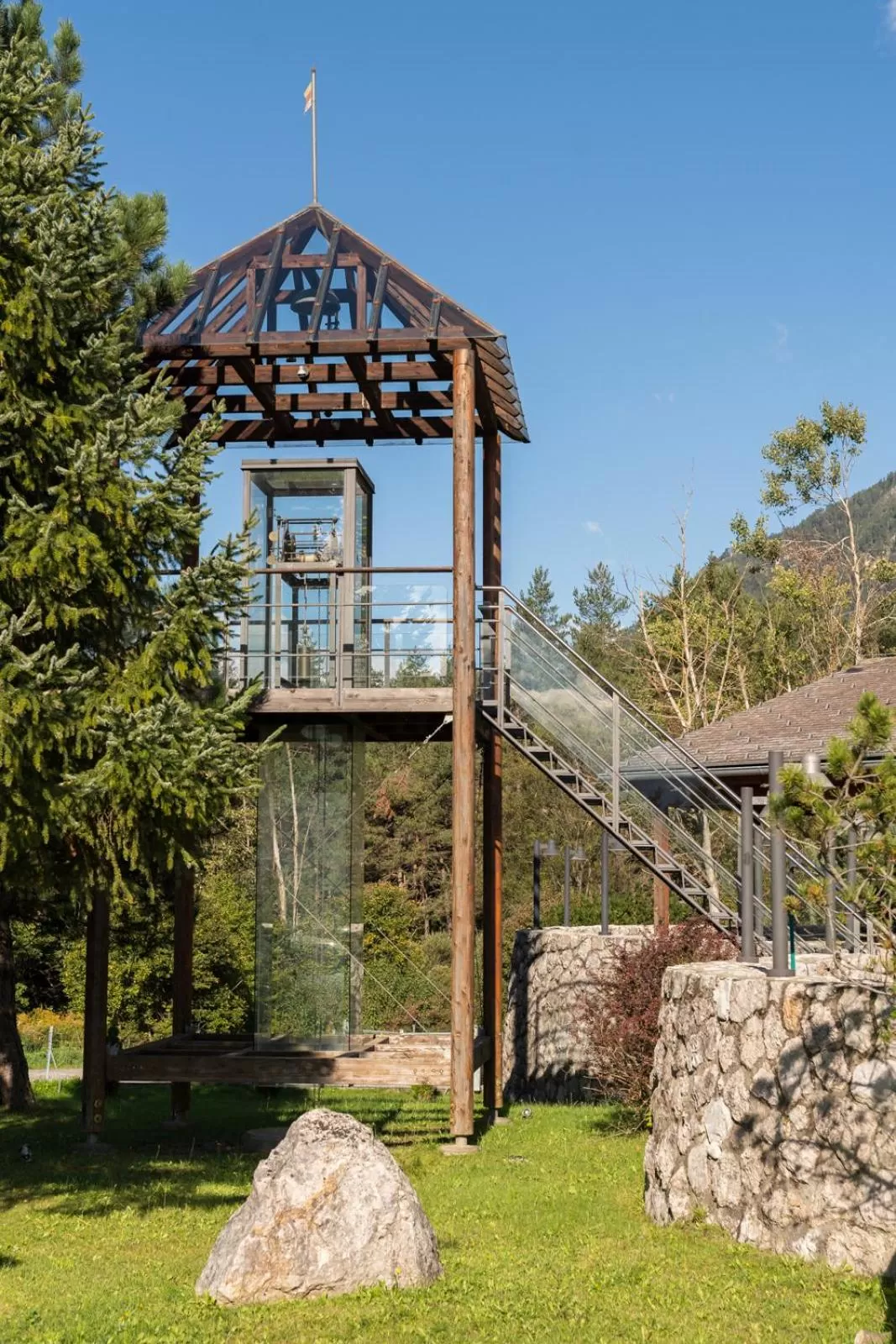 Natural landscape in Hotel Restaurant Südrast Dreiländereck
