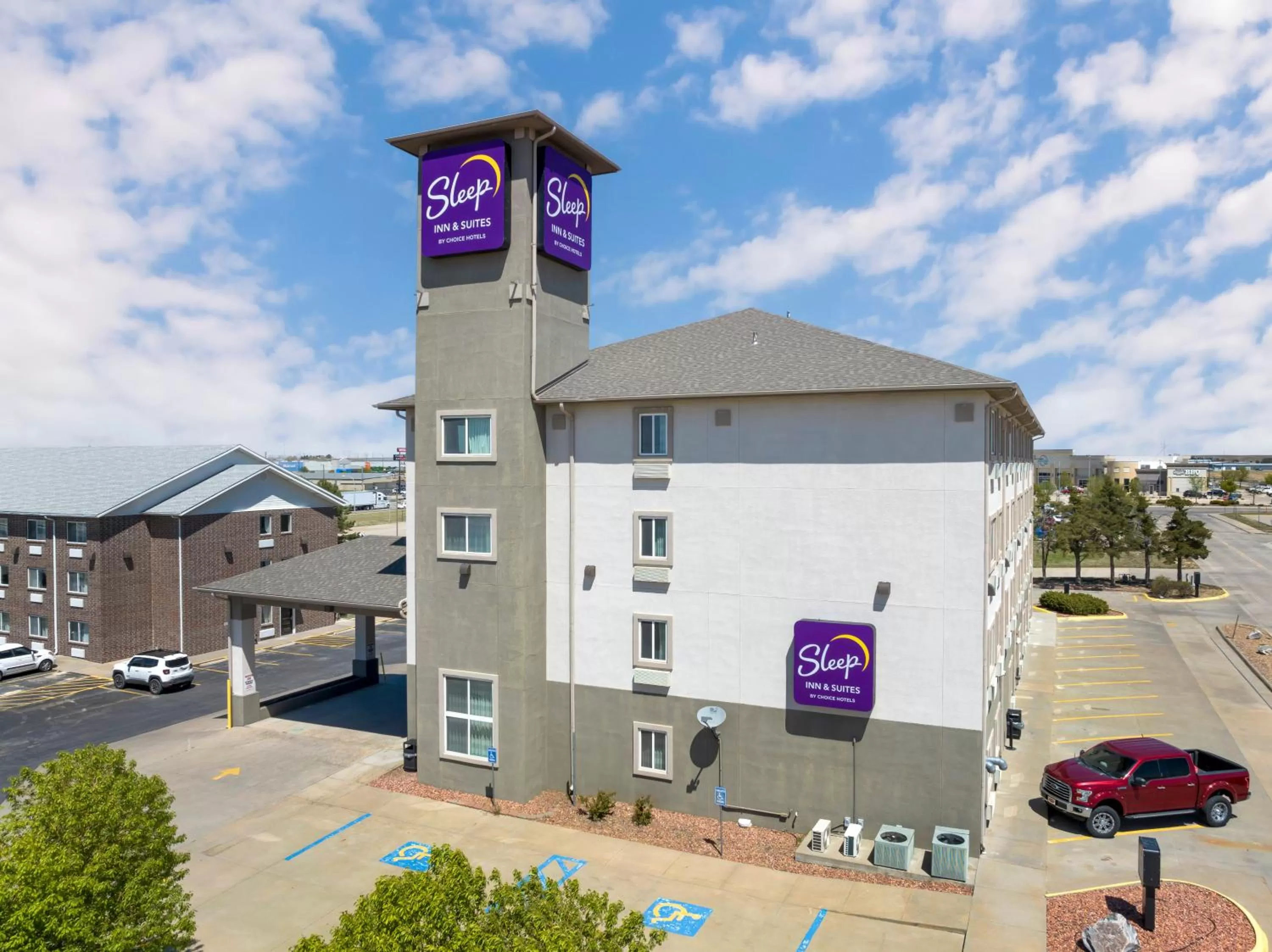 Property building in Sleep Inn & Suites Hays I-70