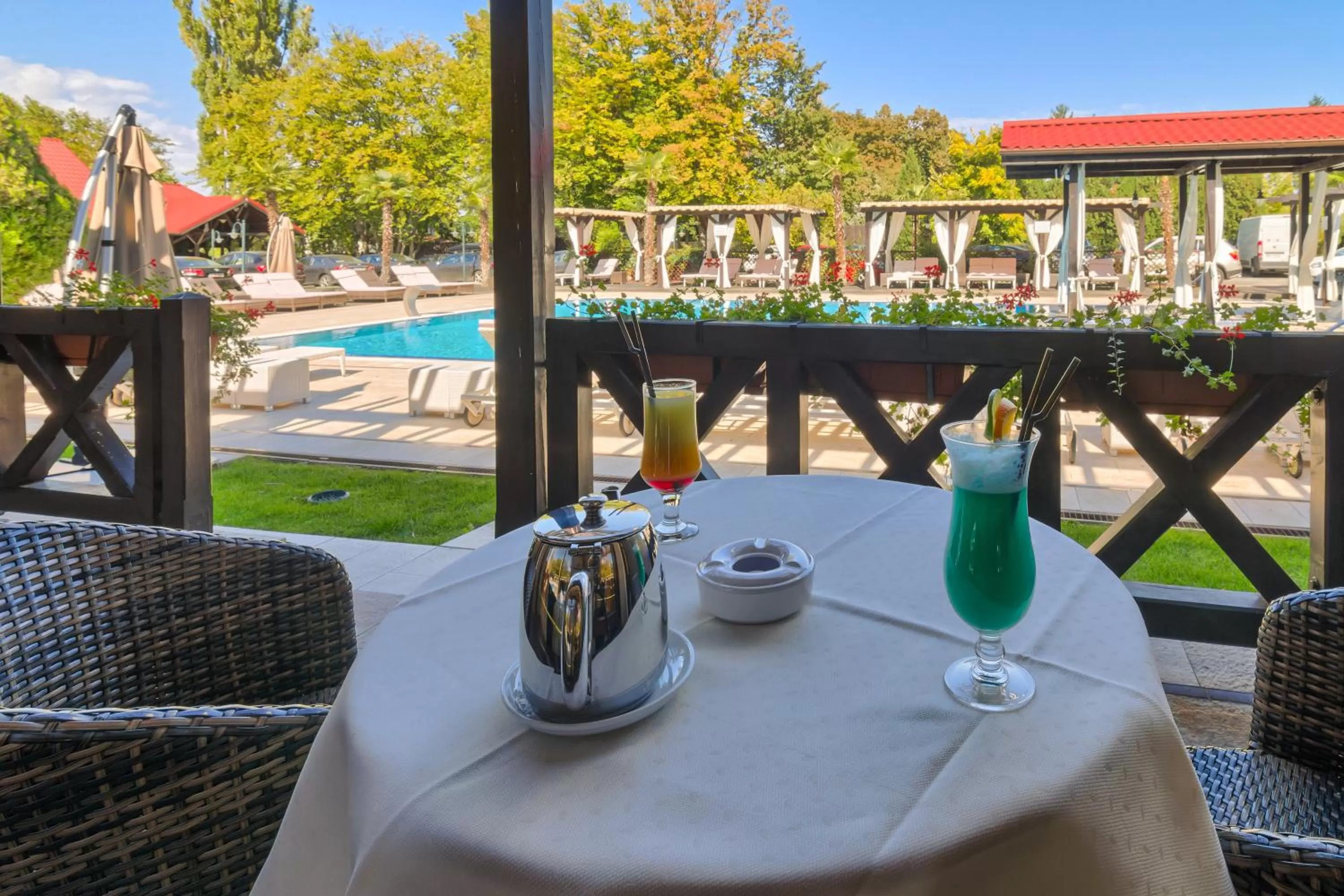 Balcony/Terrace in Hotel Snagov Club