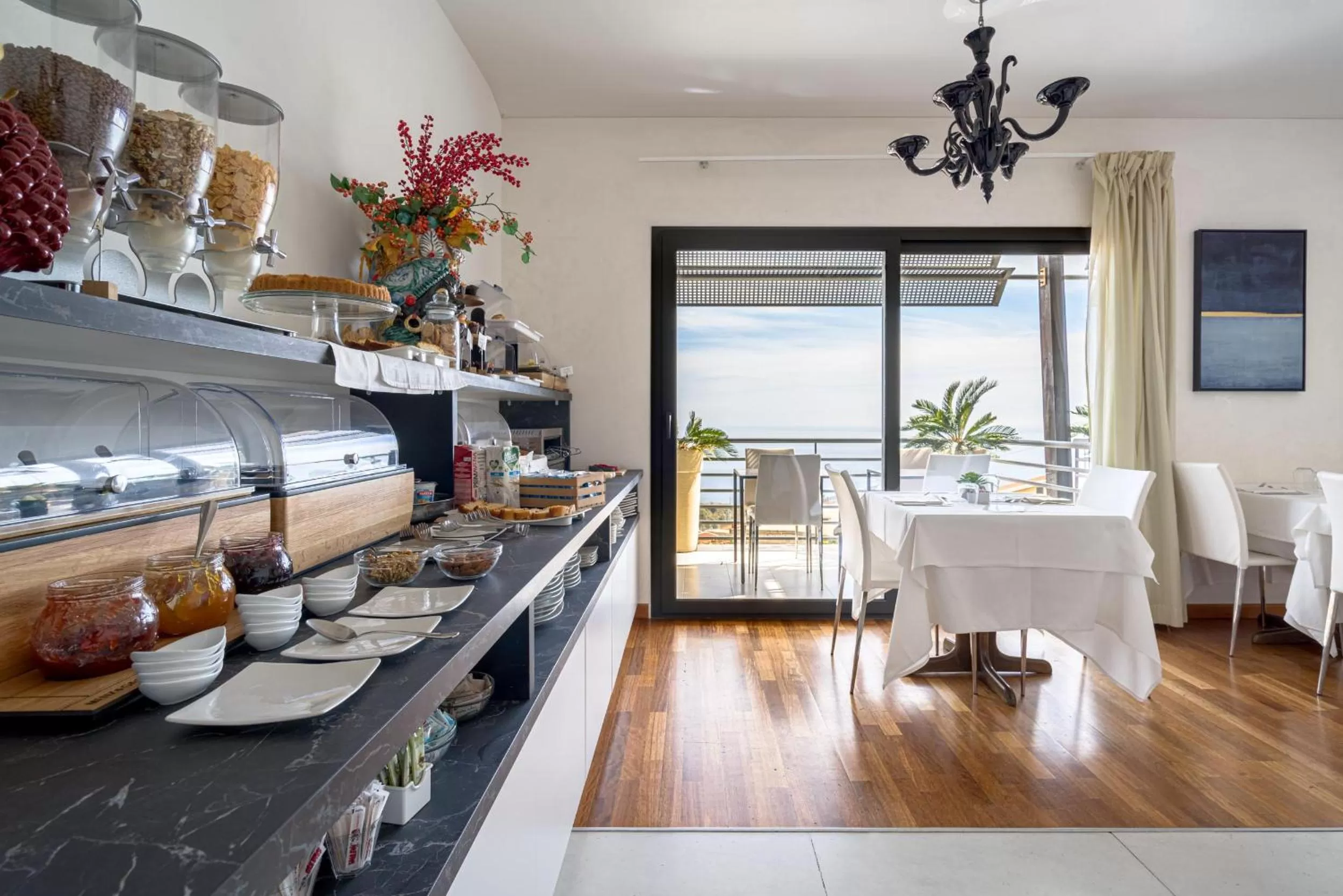 Sea view in Taormina Palace Hotel