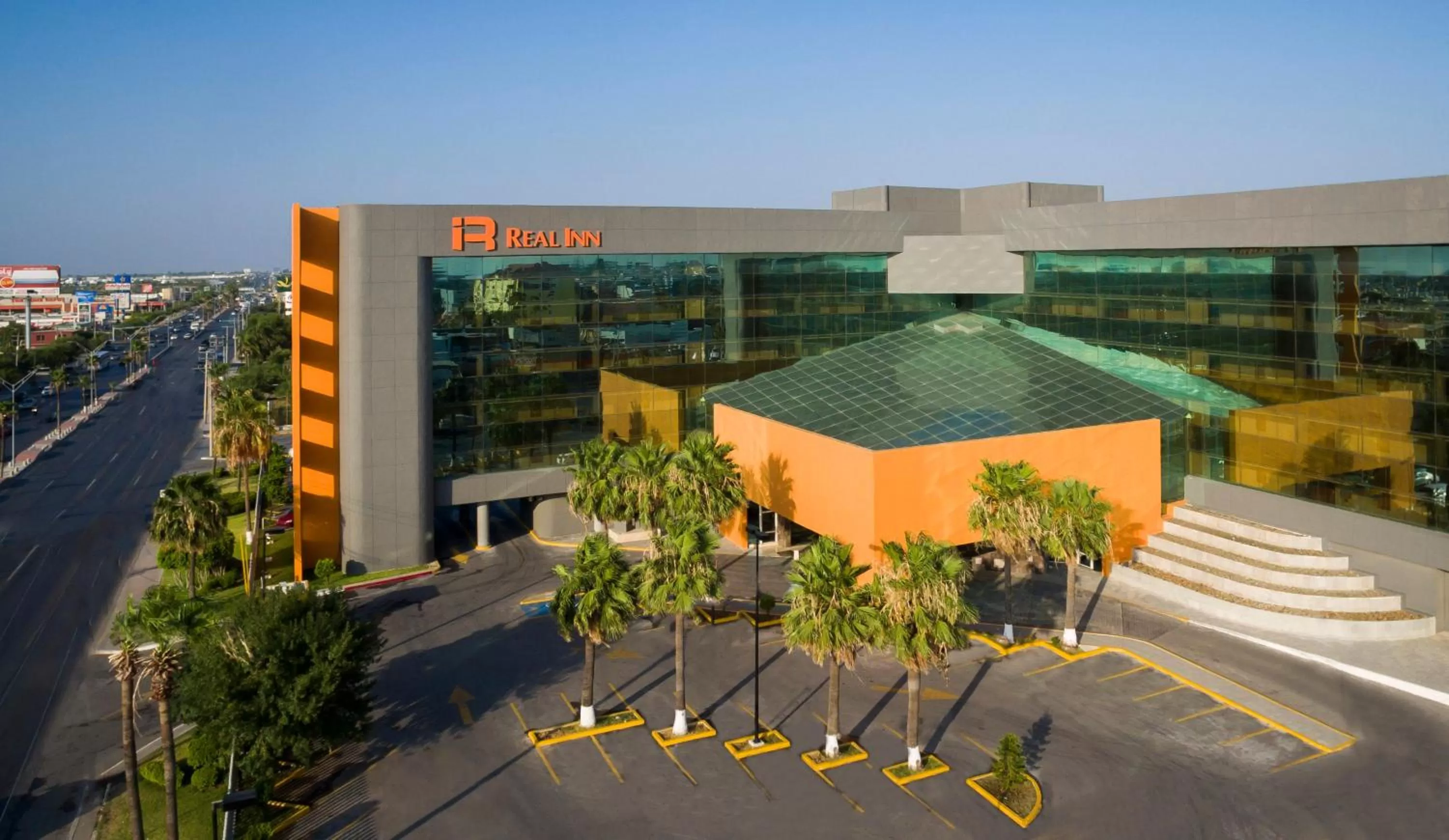 Bird's eye view in Real Inn Nuevo Laredo