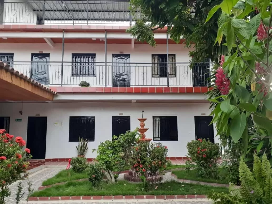Property building in Hotel Colonial Villavieja