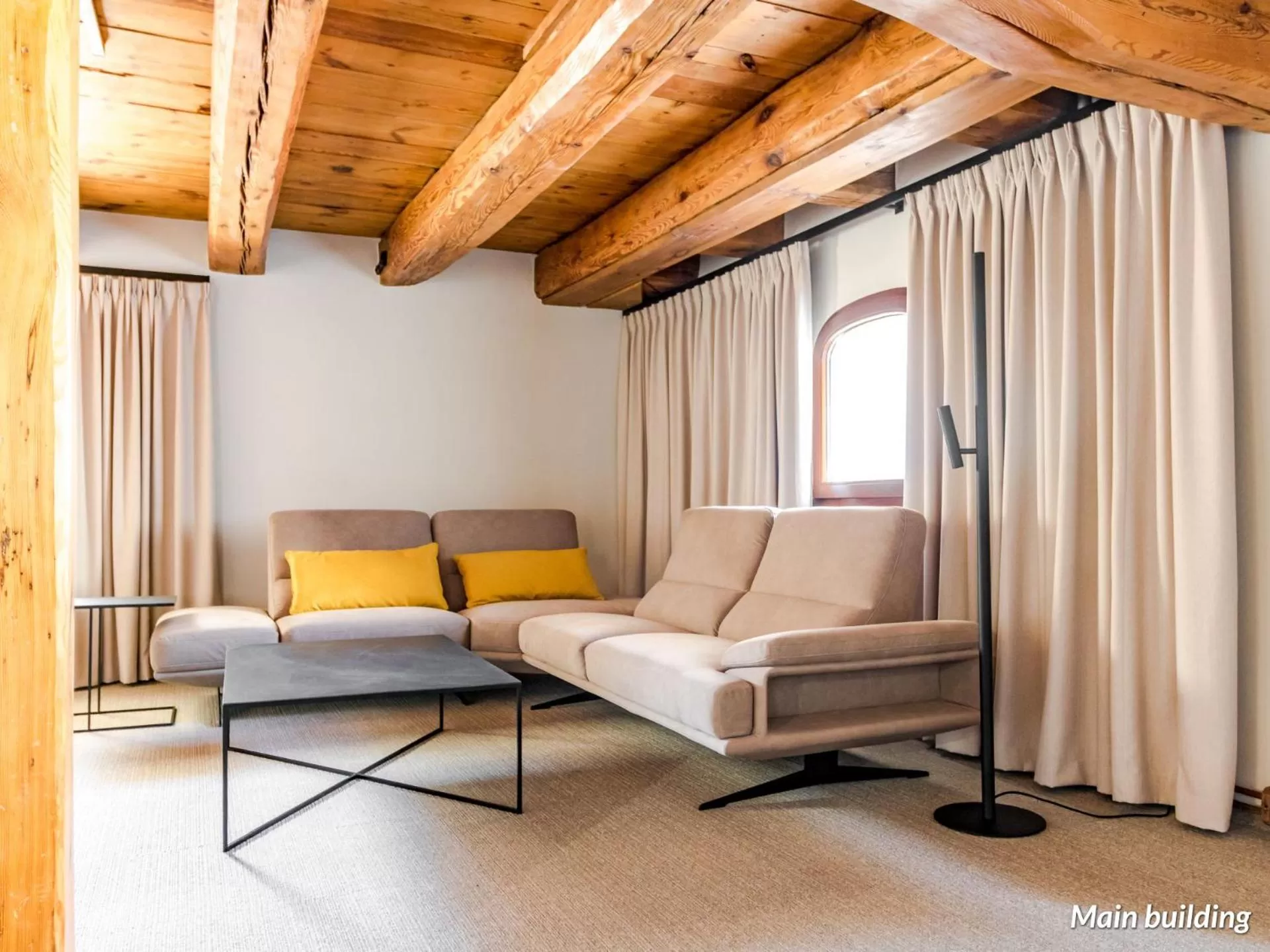 Seating area in Hotel Spichrz