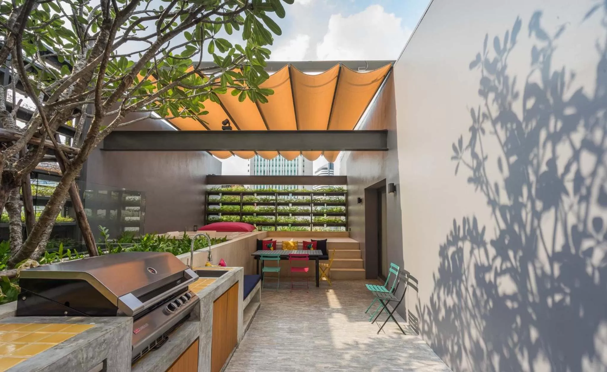 Patio in Ad Lib Hotel Bangkok