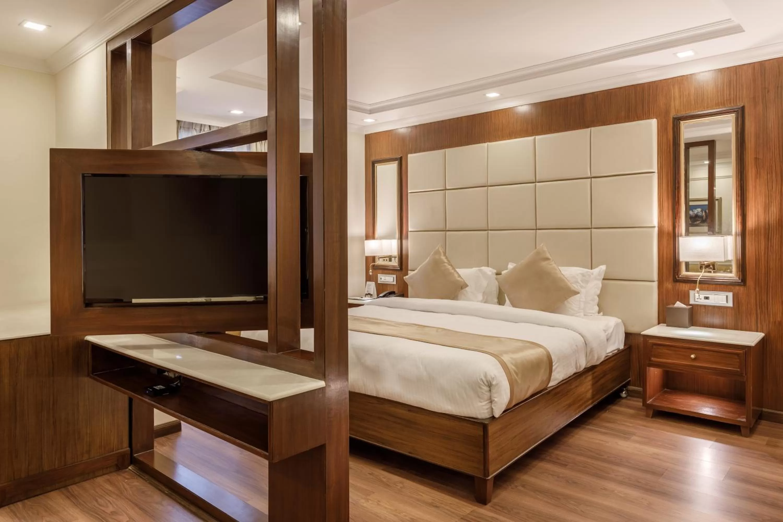 TV and multimedia, Bed in Hotel Shanker-Palatial Heritage Kathmandu