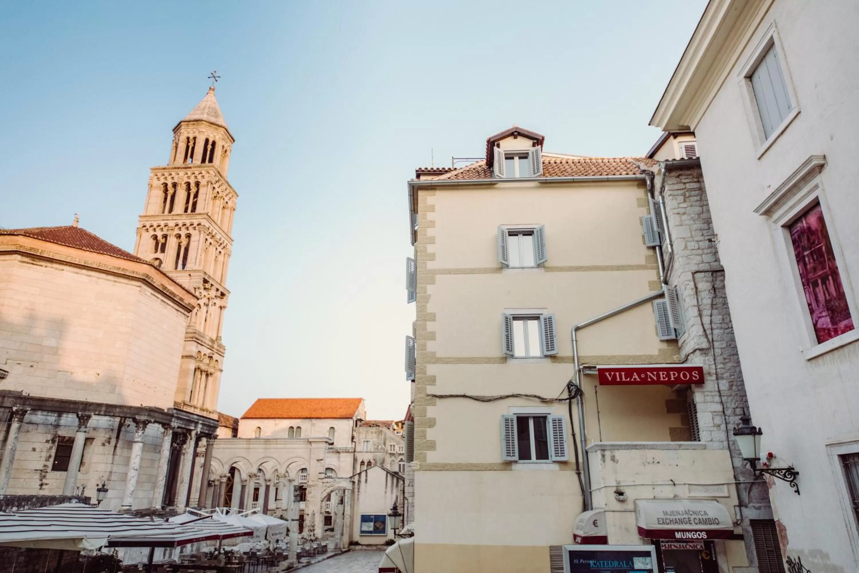 Property building in Villa Nepos Hotel