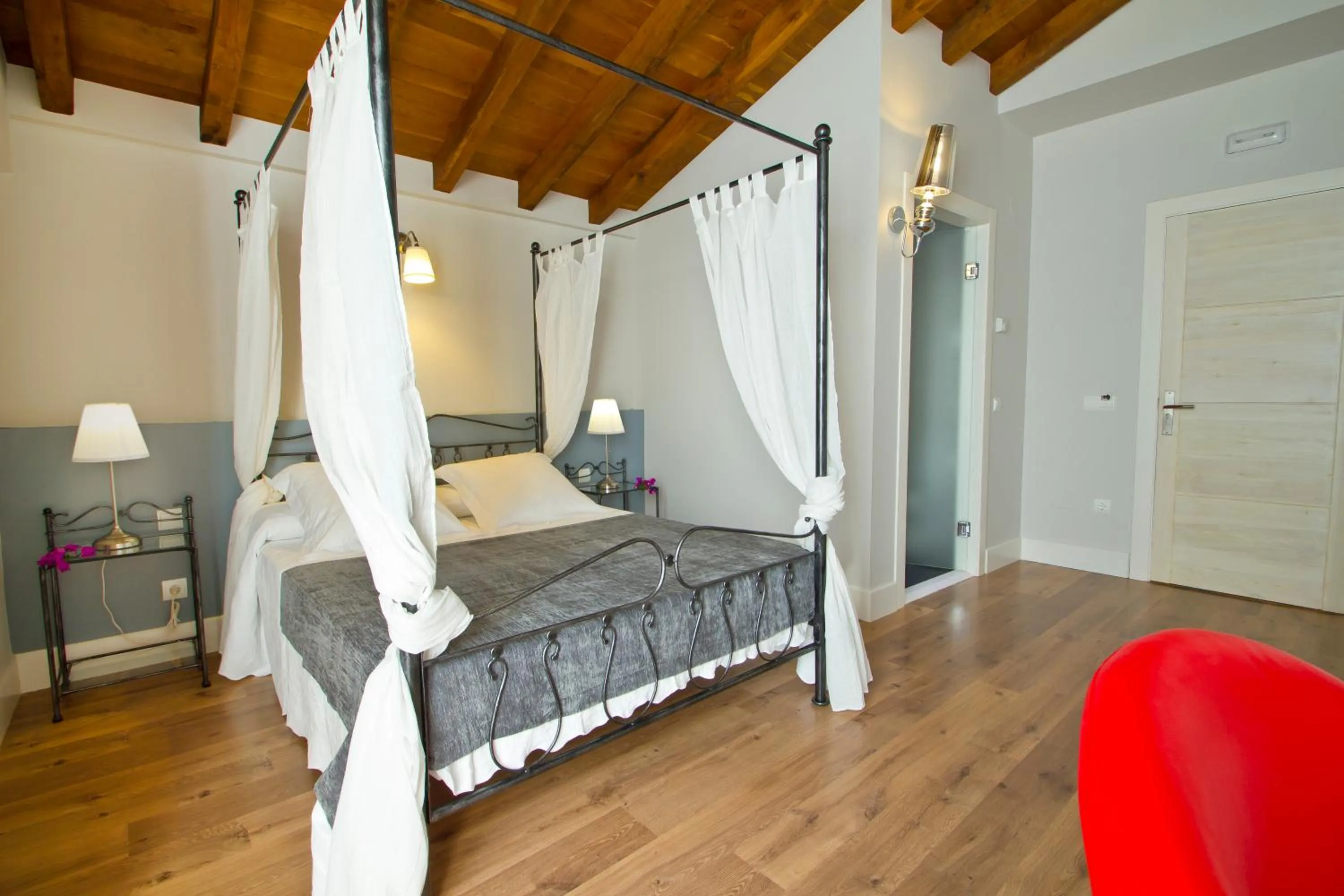 Bed in Villa Arce Hotel