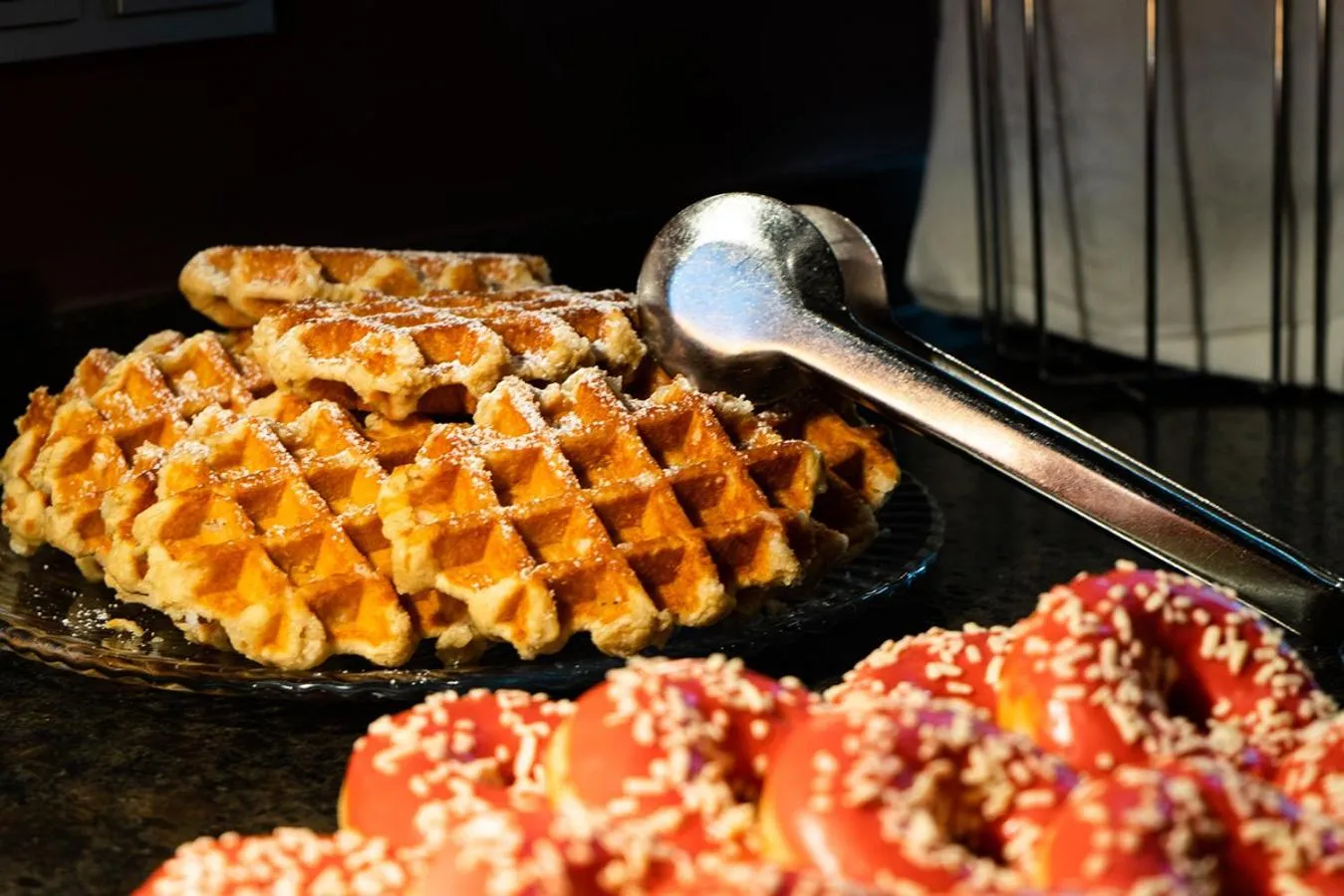 Buffet breakfast in Luxury All Inclusive Resort Schwarzbrunn 4 Sterne Superior