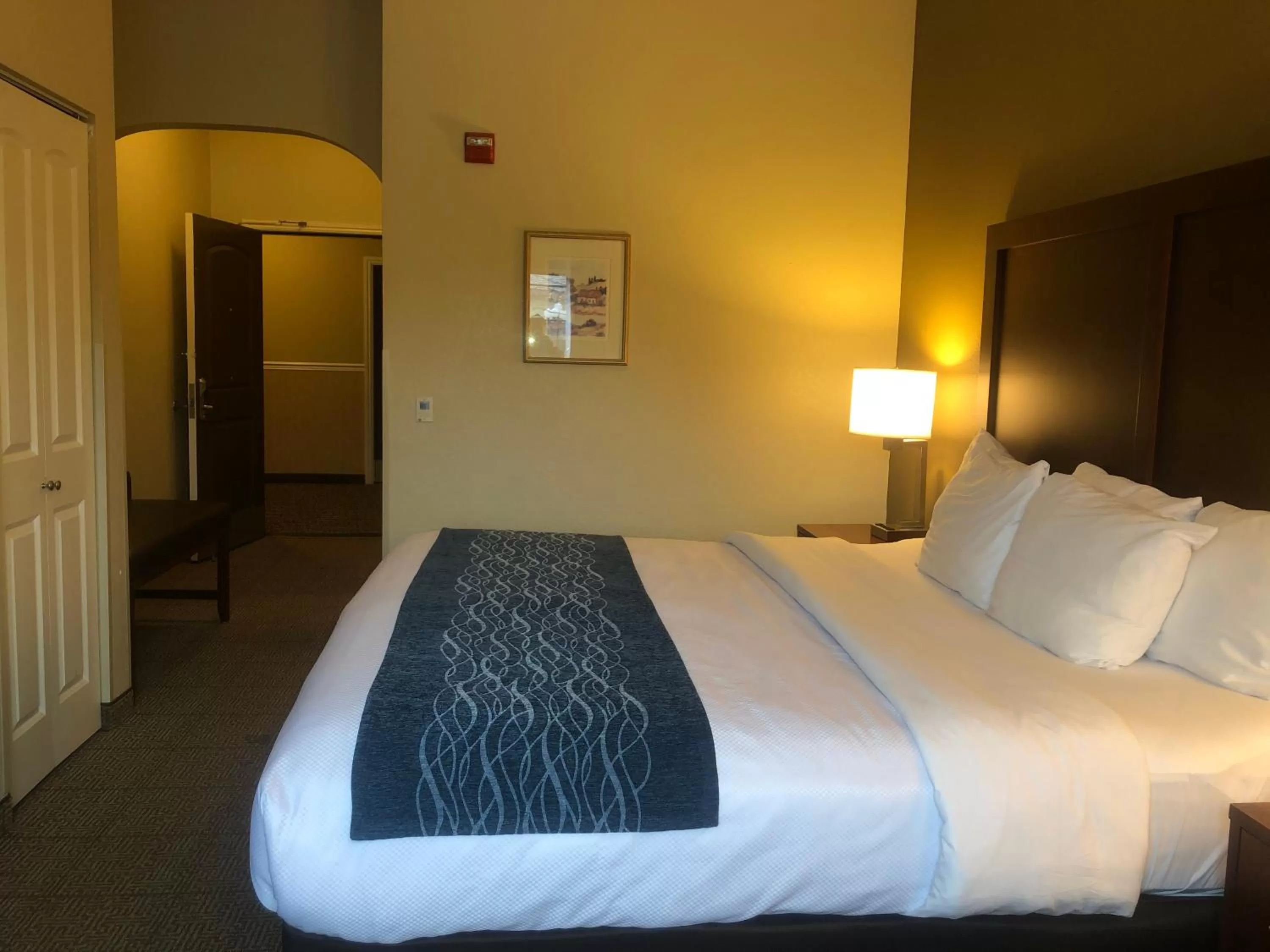 Bed in Comfort Inn & Suites Ukiah Mendocino County