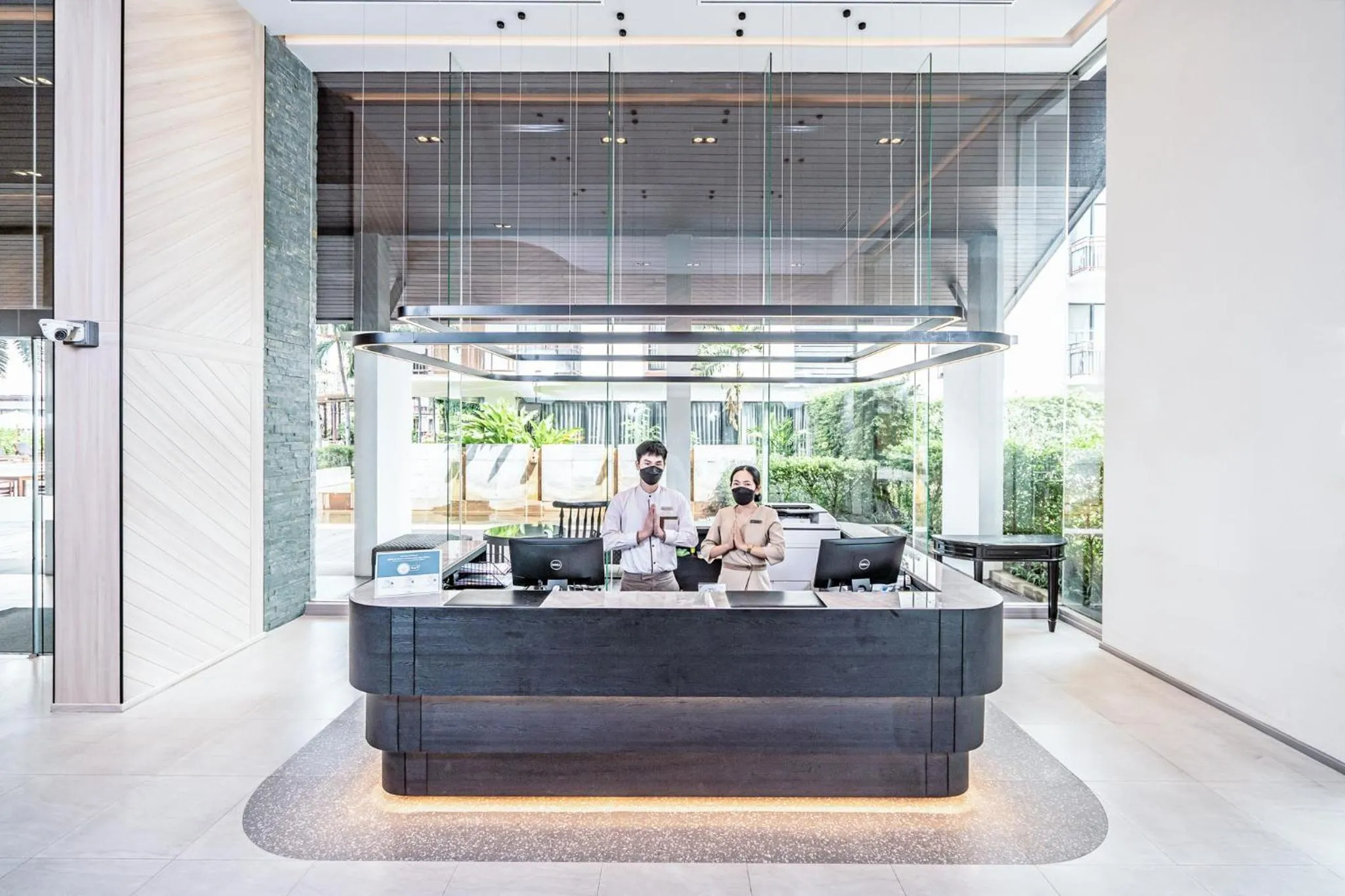 Lobby or reception in Amanta Hotel & Residence Ratchada
