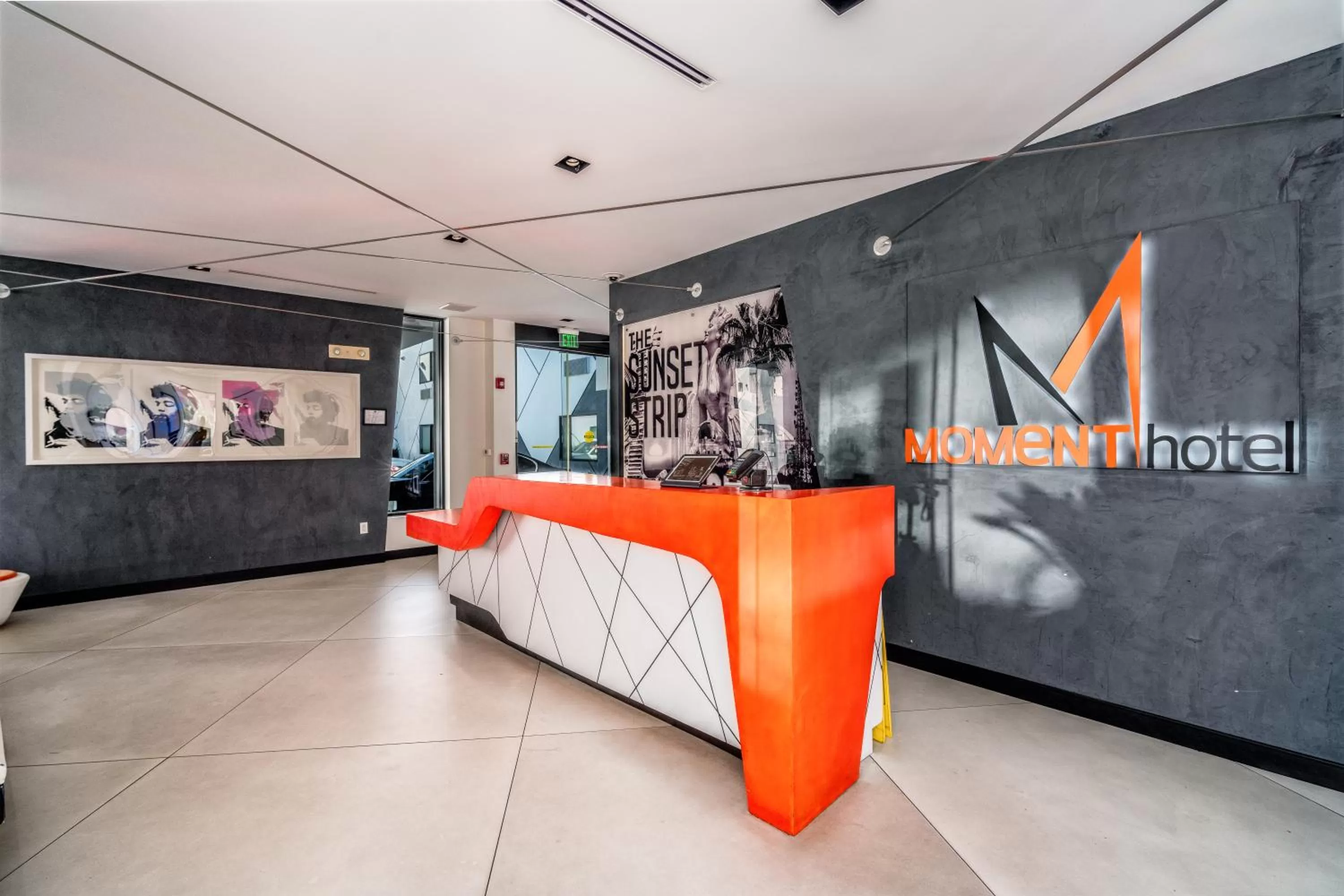 Lobby or reception in The Moment Hotel