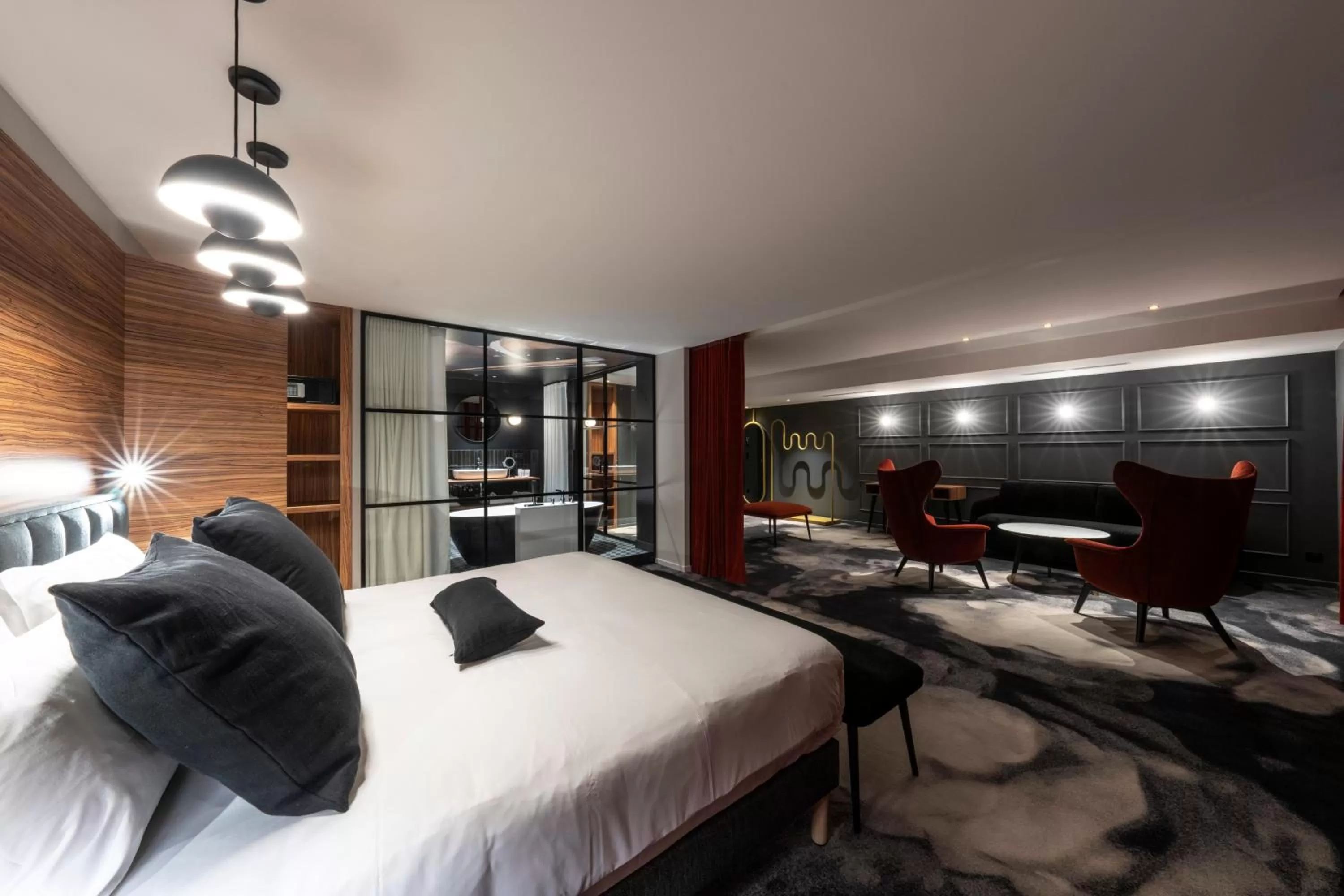 Photo of the whole room, Bed in Hôtel Baud - Teritoria