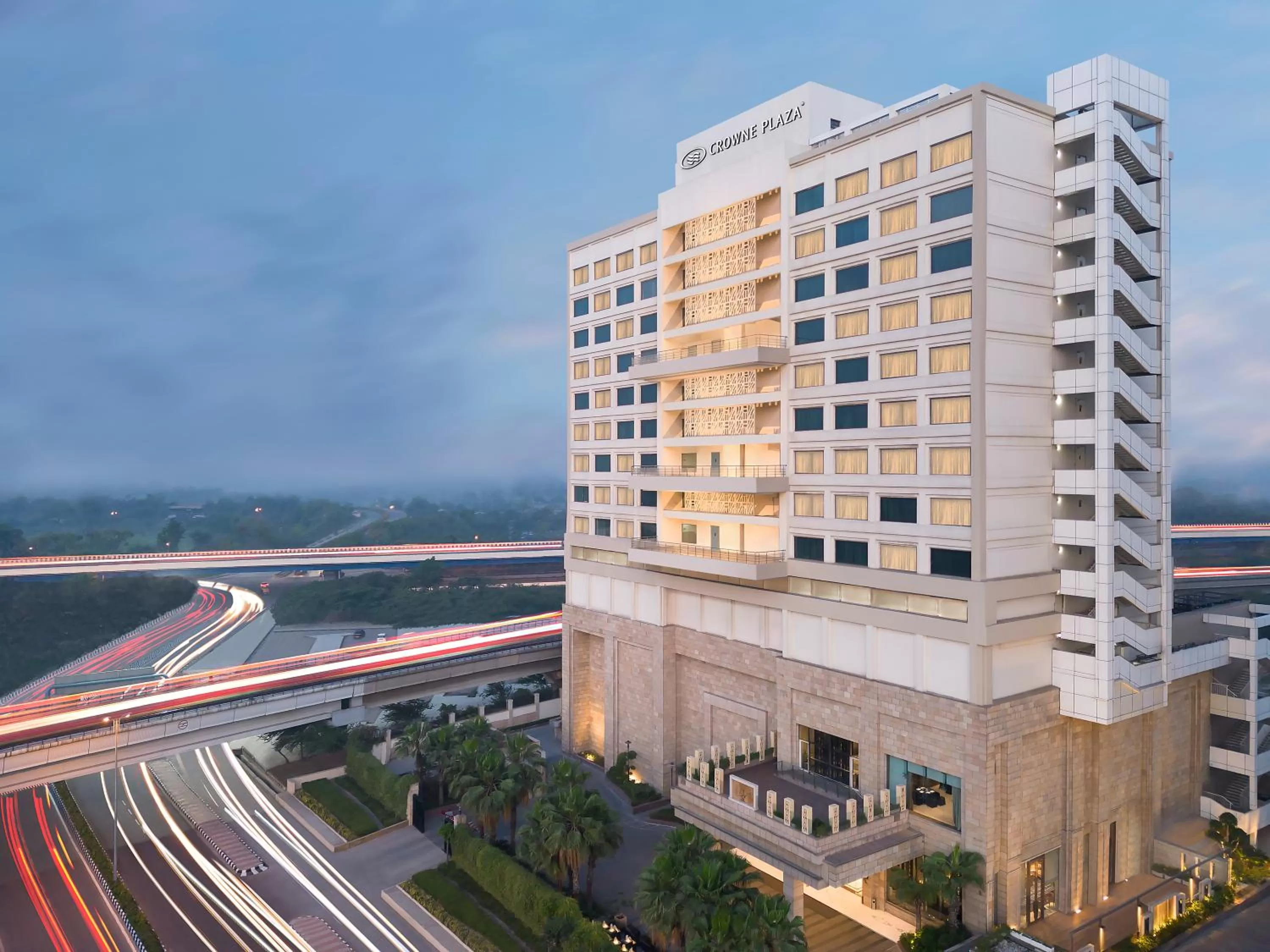 Facade/entrance in Crowne Plaza New Delhi Mayur Vihar Noida by IHG