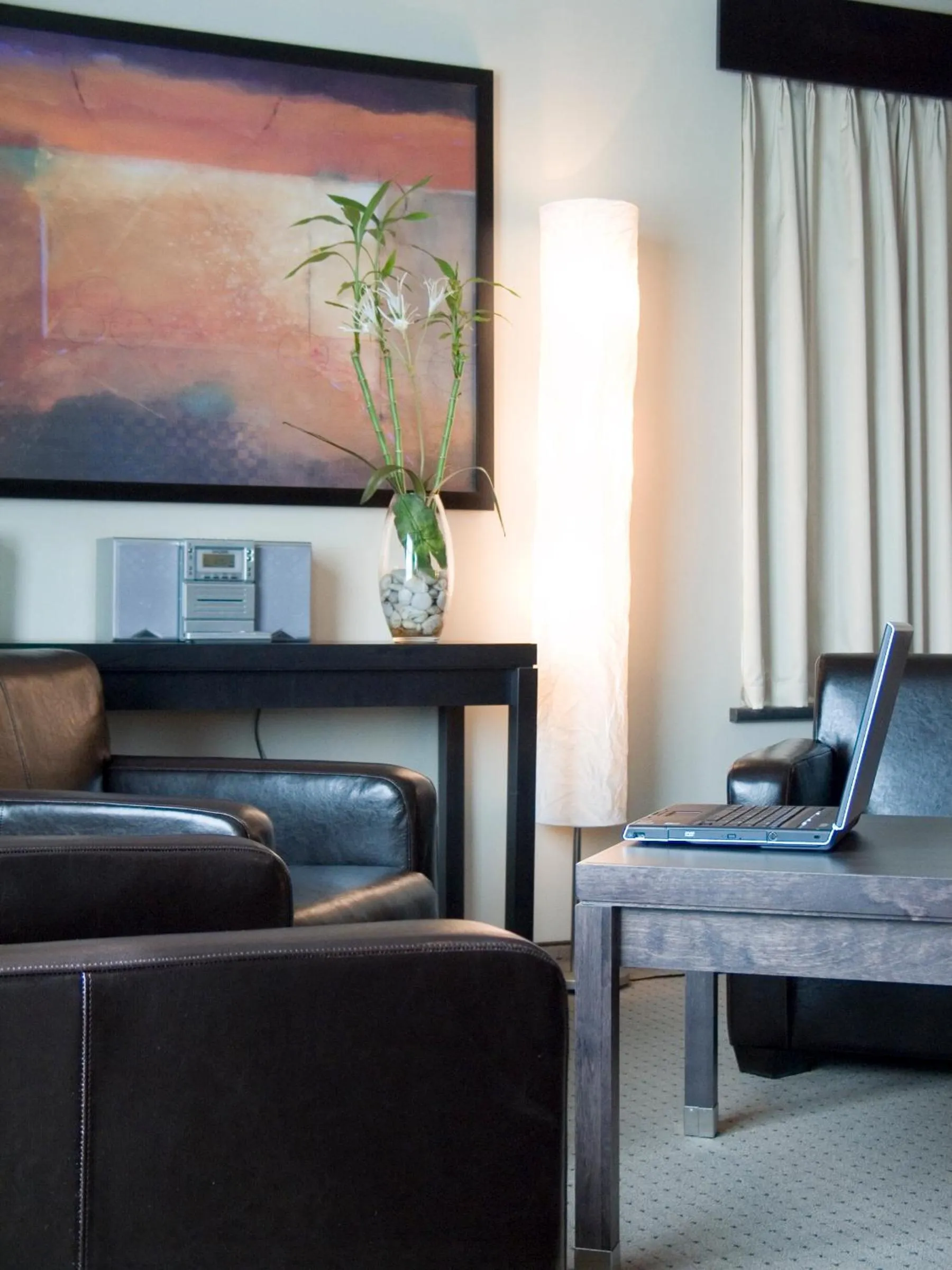 Seating area in Grand Times Hotel