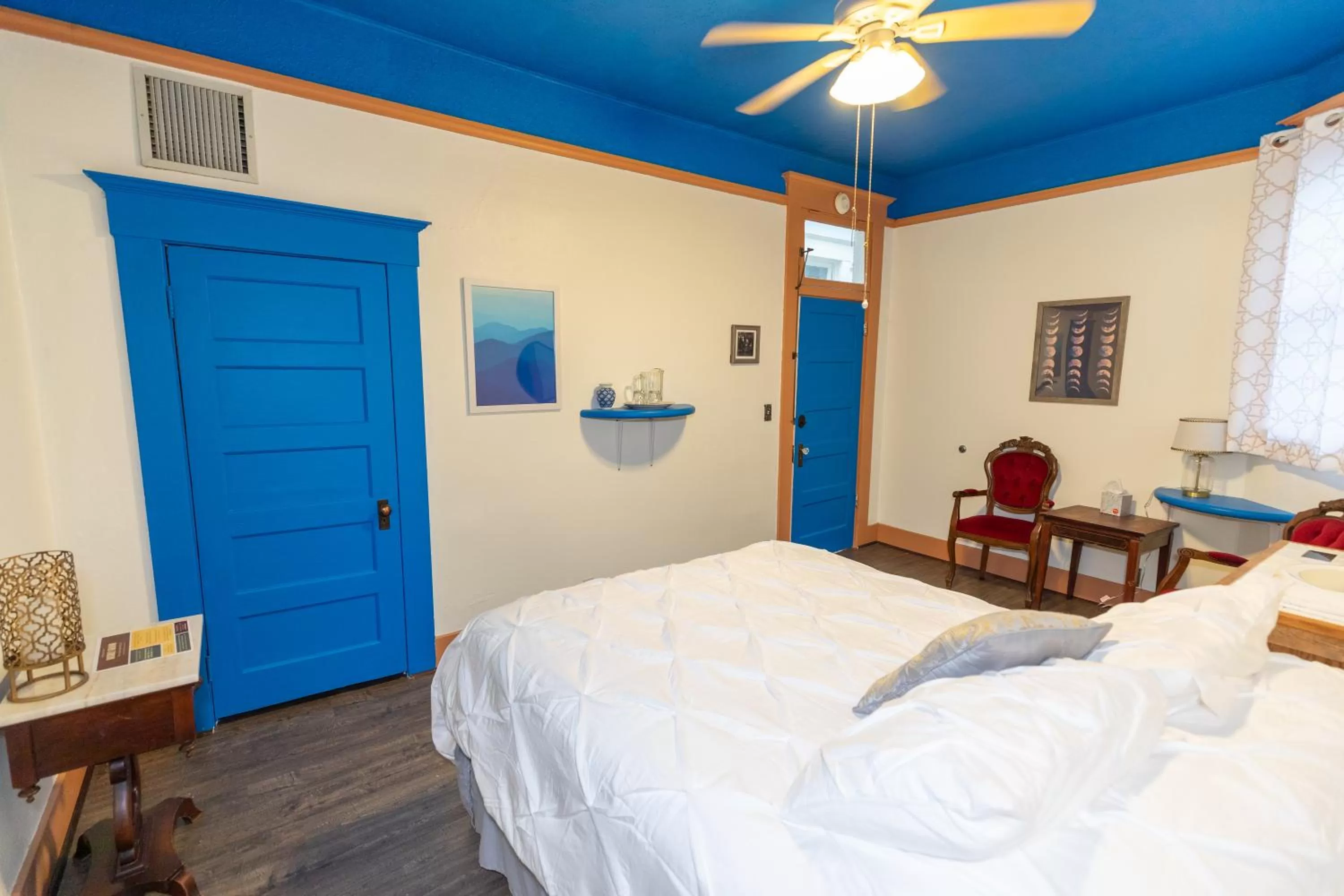 Bed in Bisbee Grand Hotel