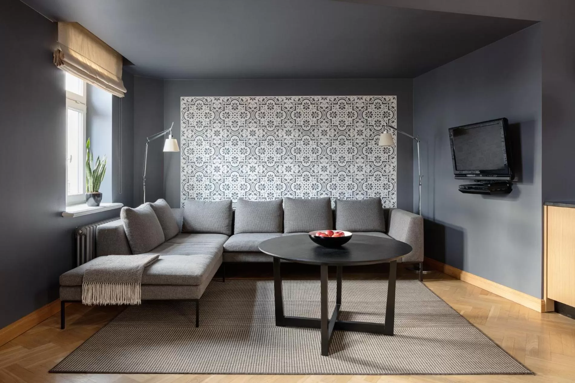 Living room in Neiburgs Hotel