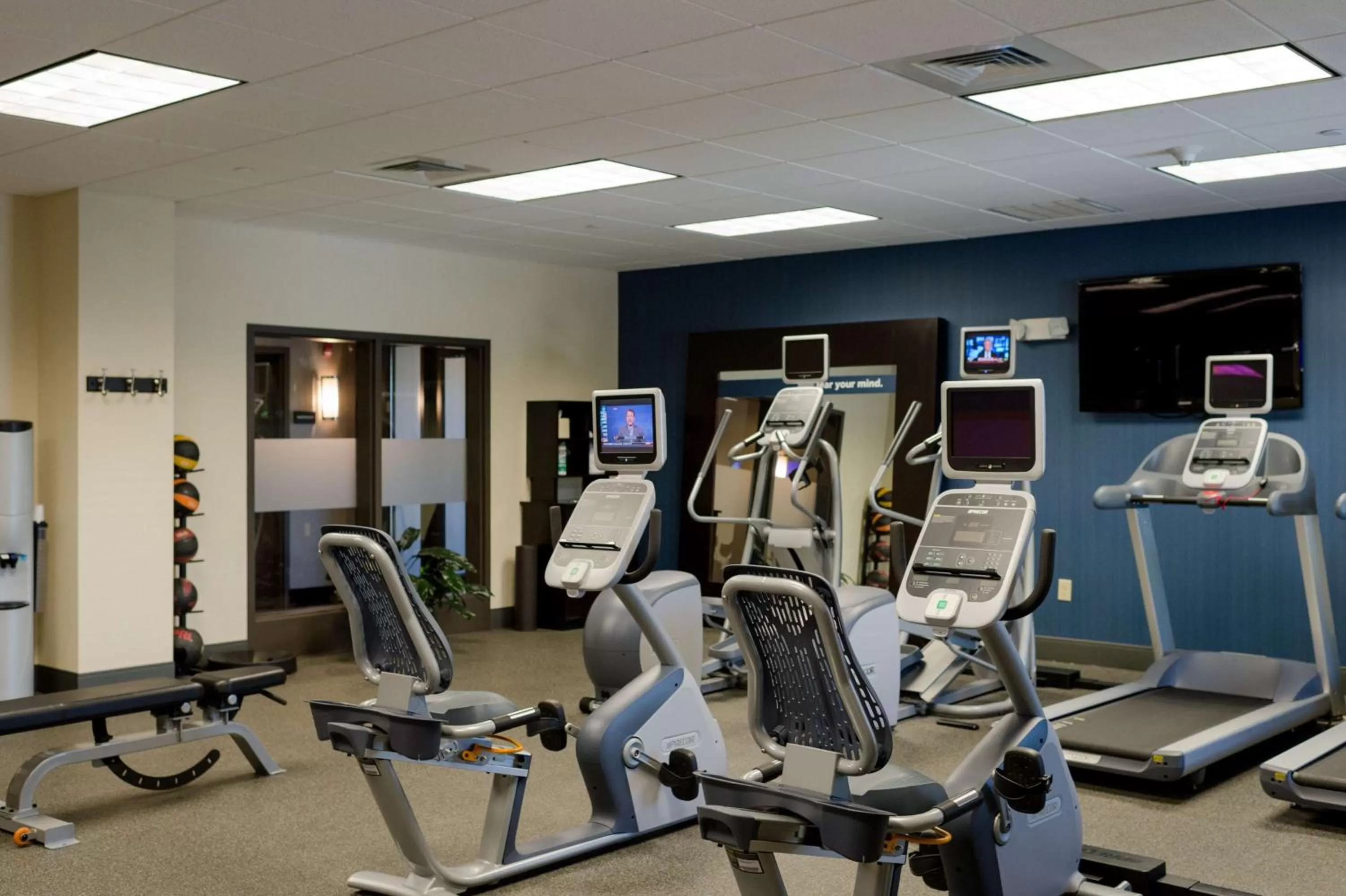 Fitness centre/facilities in Hampton Inn Oxford/Conference Center